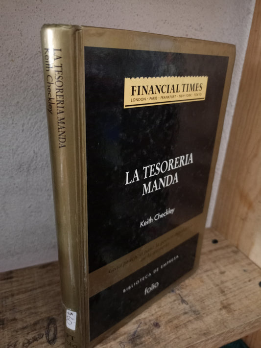LA TESORERÍA MANDA POR KEITH CHECKLEY USADO ADMINISTRACIÓN LITERARIO 305