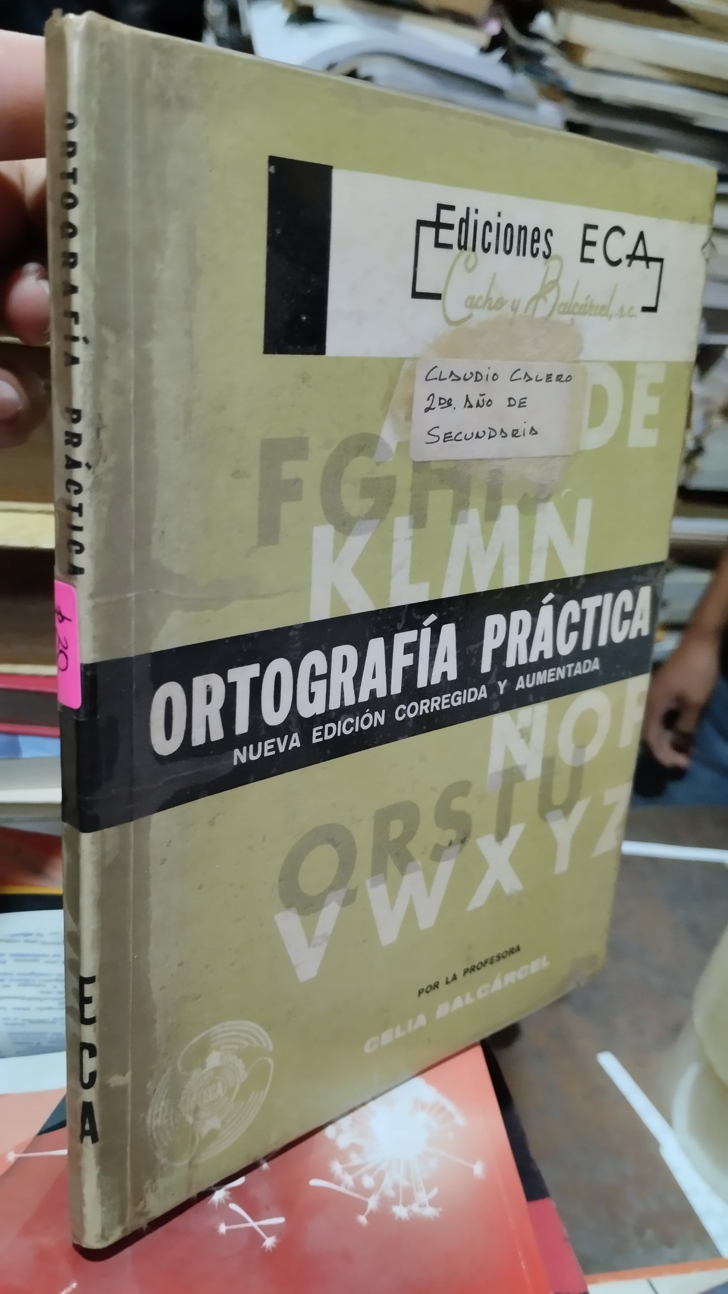 ORTOGRAFIA PRACTICA POR EDICIONES ECA LIBRO USADO EDUCACION ALDAMA