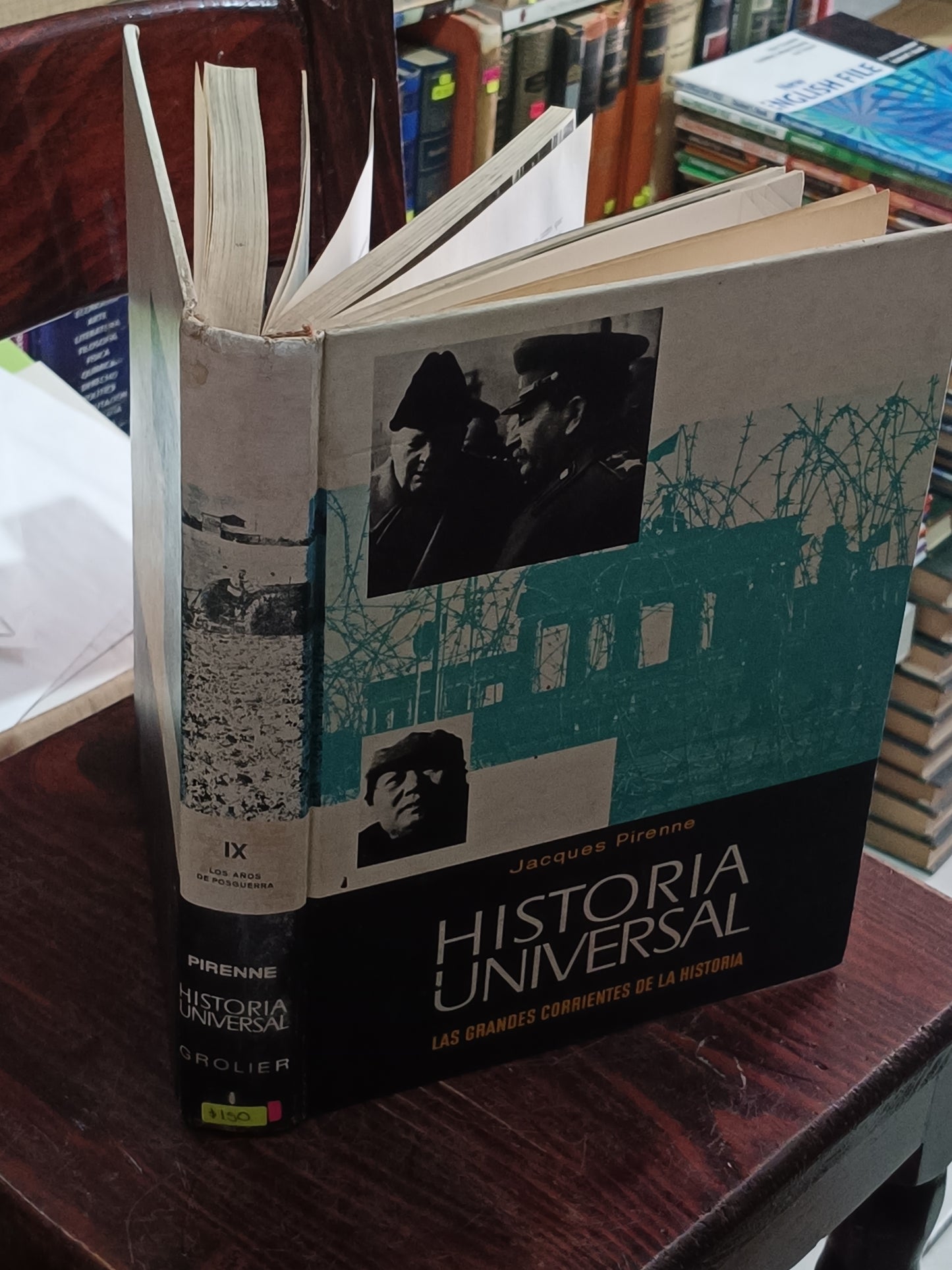 HISTORIA UNIVERSAL LAS GRANDES CORRIENTES DE LA HISTORIA IX JACQUES PIRENNE USADO HISTORIA LITERARIO 305
