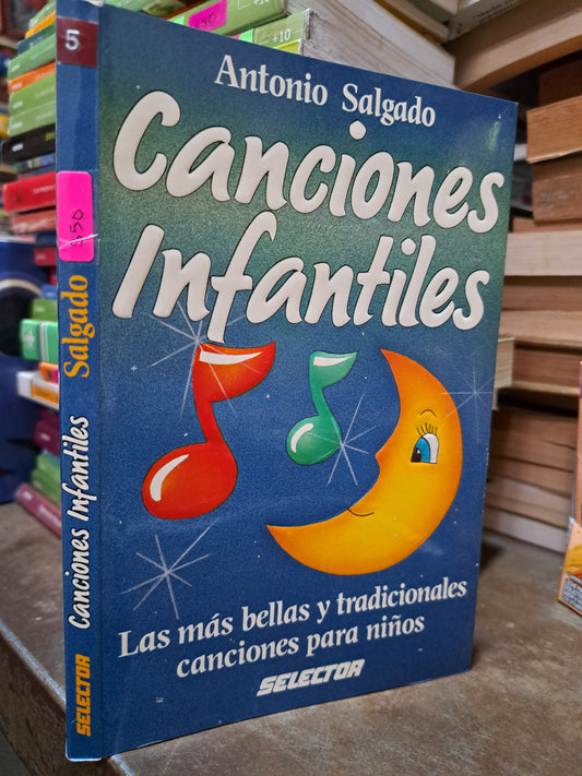 CANCIONES INFANTILES ANTONIO SALGADO USADO INFANTIL ALDAMA