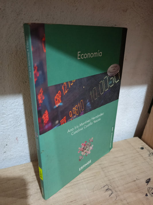 ECONOMÍA POR ANA IRIS MARTÍNEZ HERNÁNDEZ Y CATALINA CASTILLO YESCAS USADO ADMINISTRACIÓN LITERARIO 305