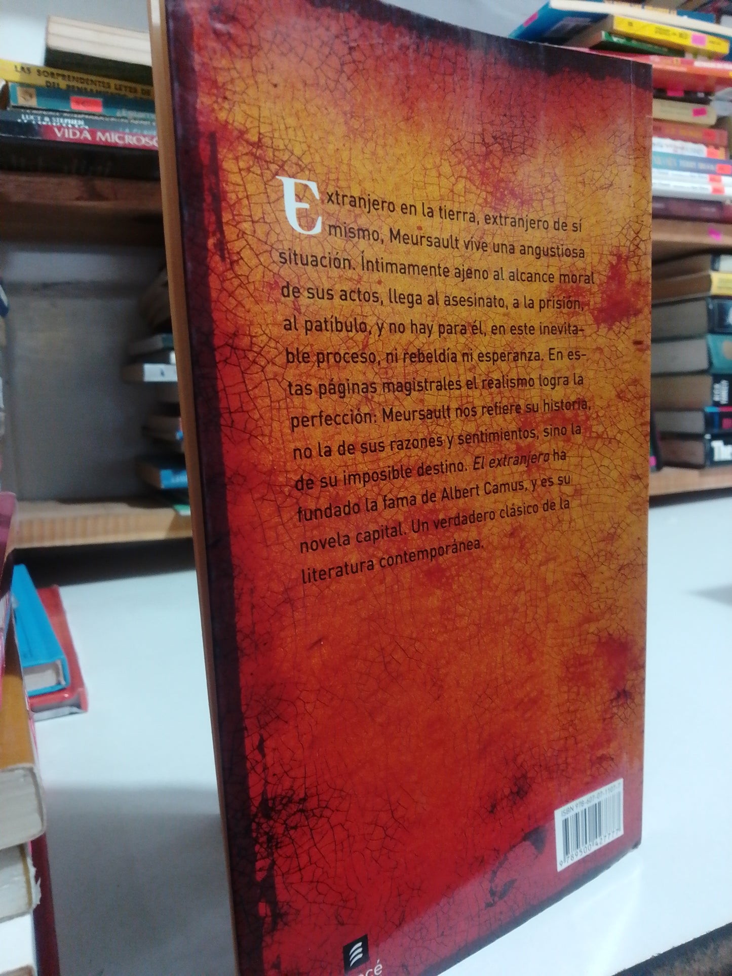 EL EXTRANJERO POR ALBERT CAMUS USADO NOVELA JUÁREZ