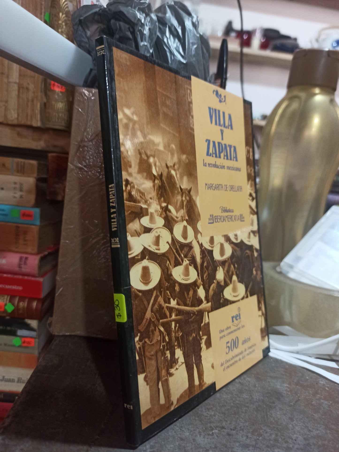 VILLA Y ZAPATA POR MARGARITA DE ORELLANA USADO HISTORIA ALDAMA
