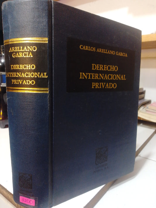 DERECHO INTERNACIONAL PRIVADO POR CARLOS ARELLANO USADO DERECHO JUAREZ