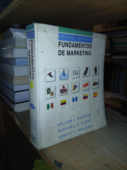 FUNDAMENTOS DE MARKETING POR STANTON, ETZEL Y WALKER USADO MARKETING LITERARIO 207