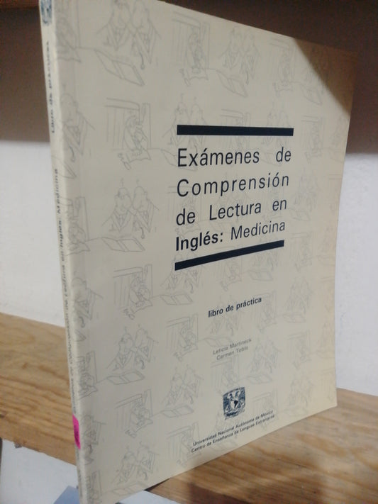 EXAMENES DE COMPRESION DE LECTURA EN INGLES MEDICINAL LIBRO DE PRACTICA USADO IDIOMAS JUAREZ