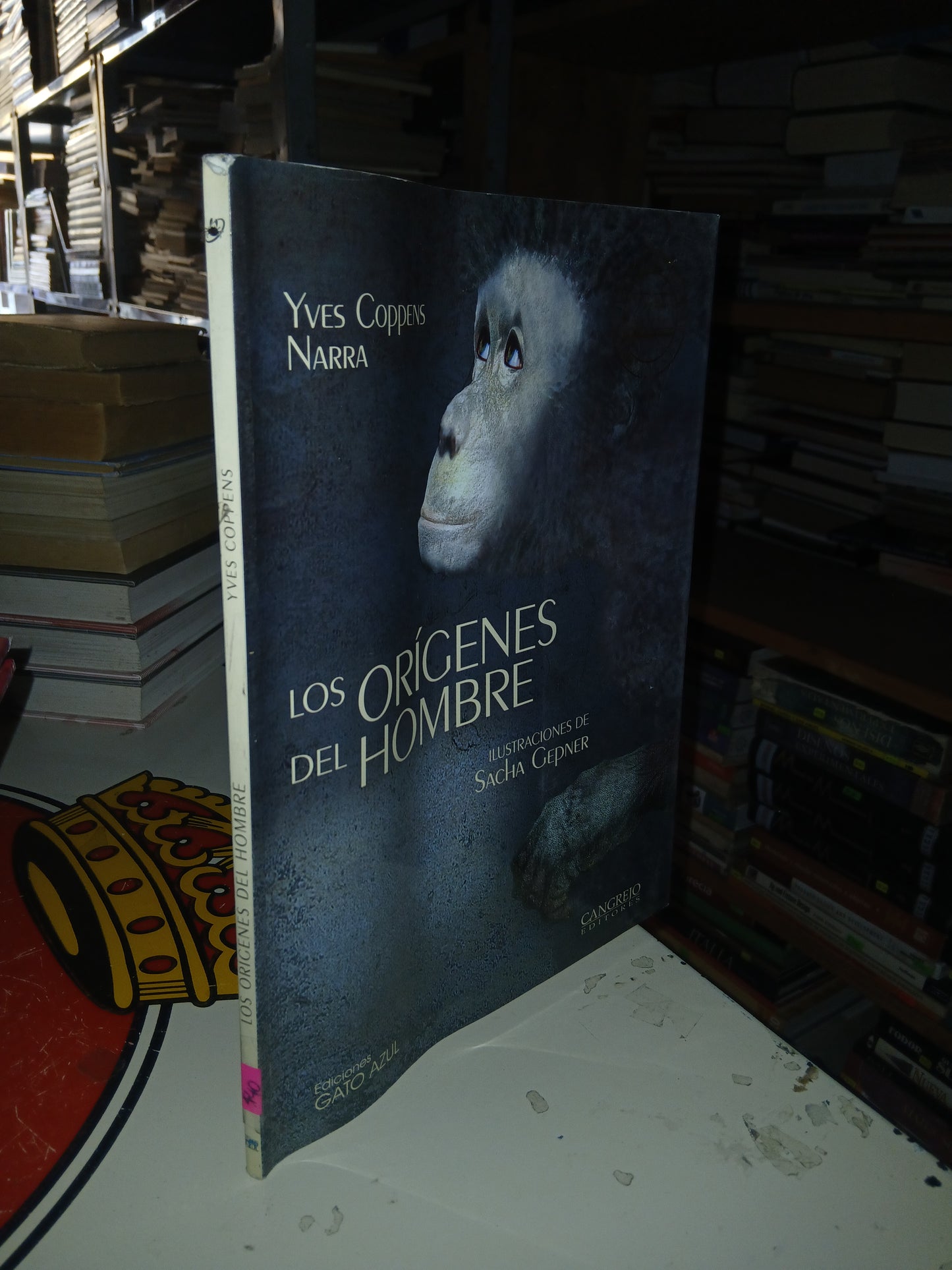 LOS ORÍGENES DEL HOMBRE POR YVES COPPENS USADO HISTORIA LITERARIO 207