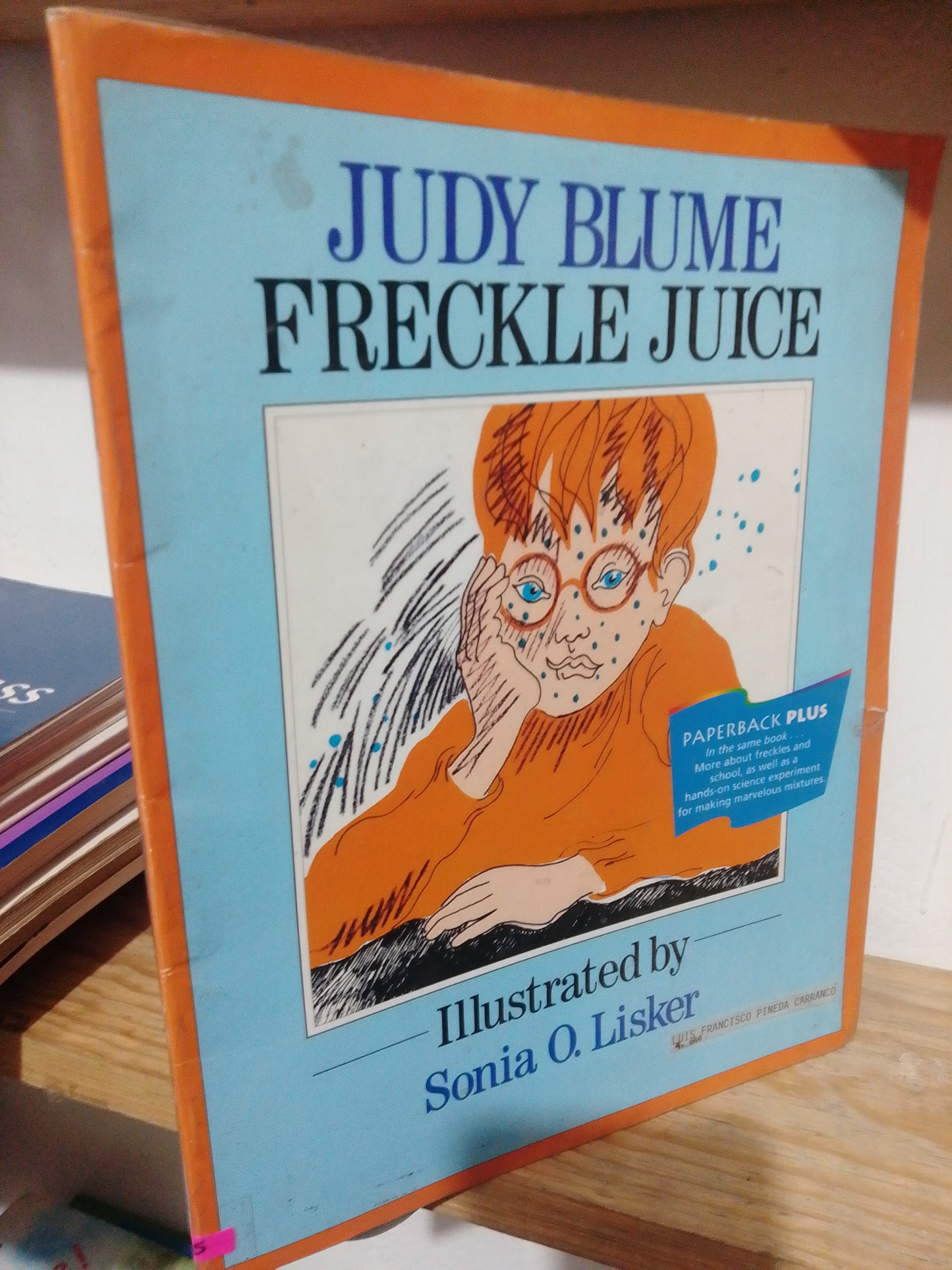 JUDY BLUME FRECKLE JUICE USADO IDIOMAS JUAREZ