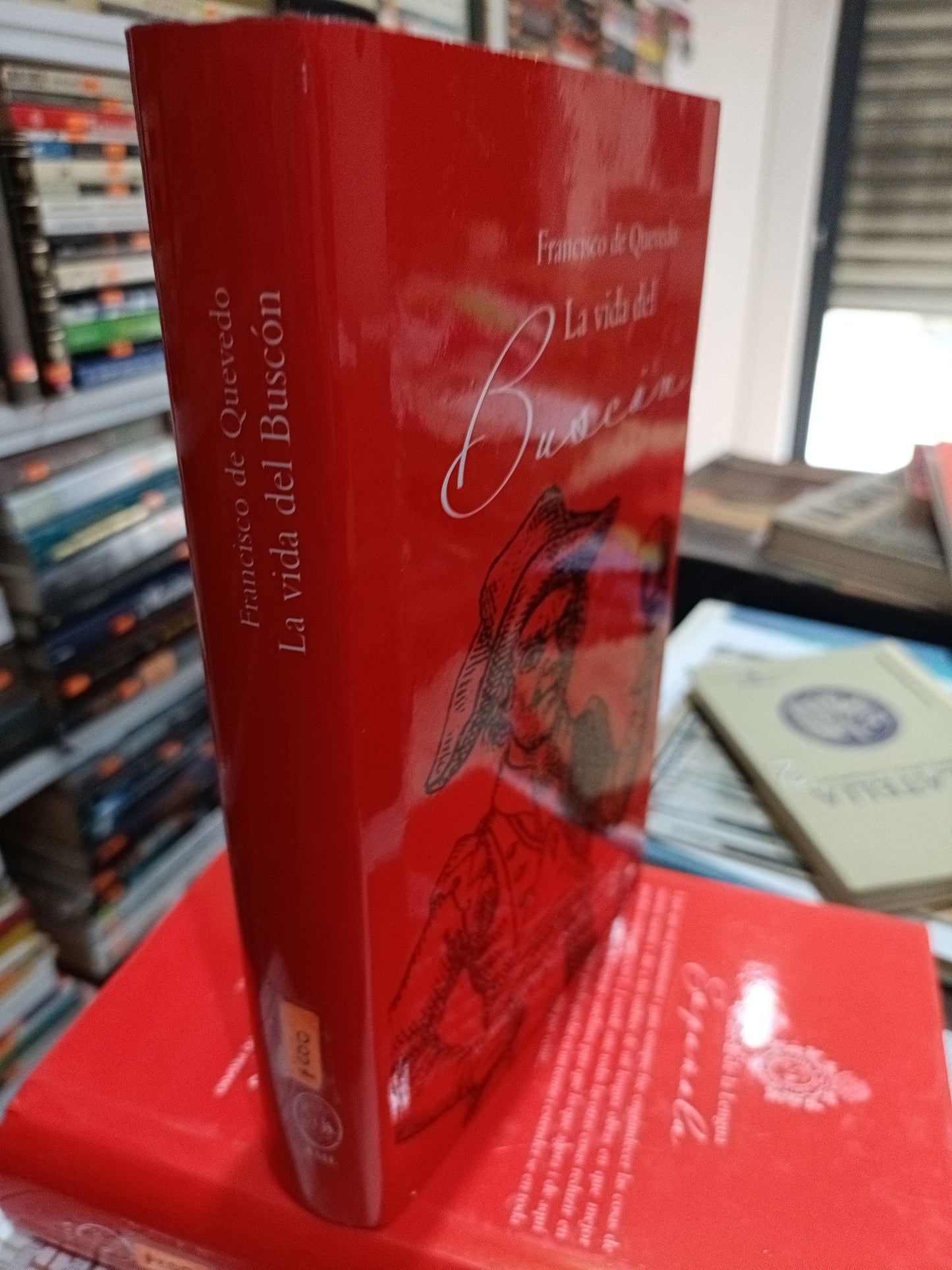 LA VIDA DEL BUSCON POR FRANCISCO DE QUEVEDO USADO NOVELA JUAREZ 515