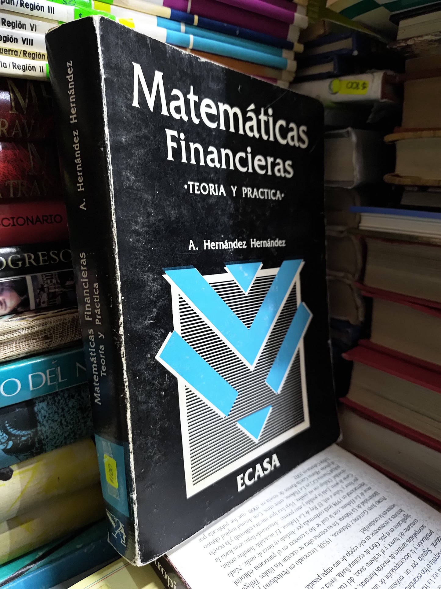 MATEMATICAS FINANCIERAS POR A. HERNADEZ HERNADEZ USADO MATEMÁTICAS JUAREZ 507