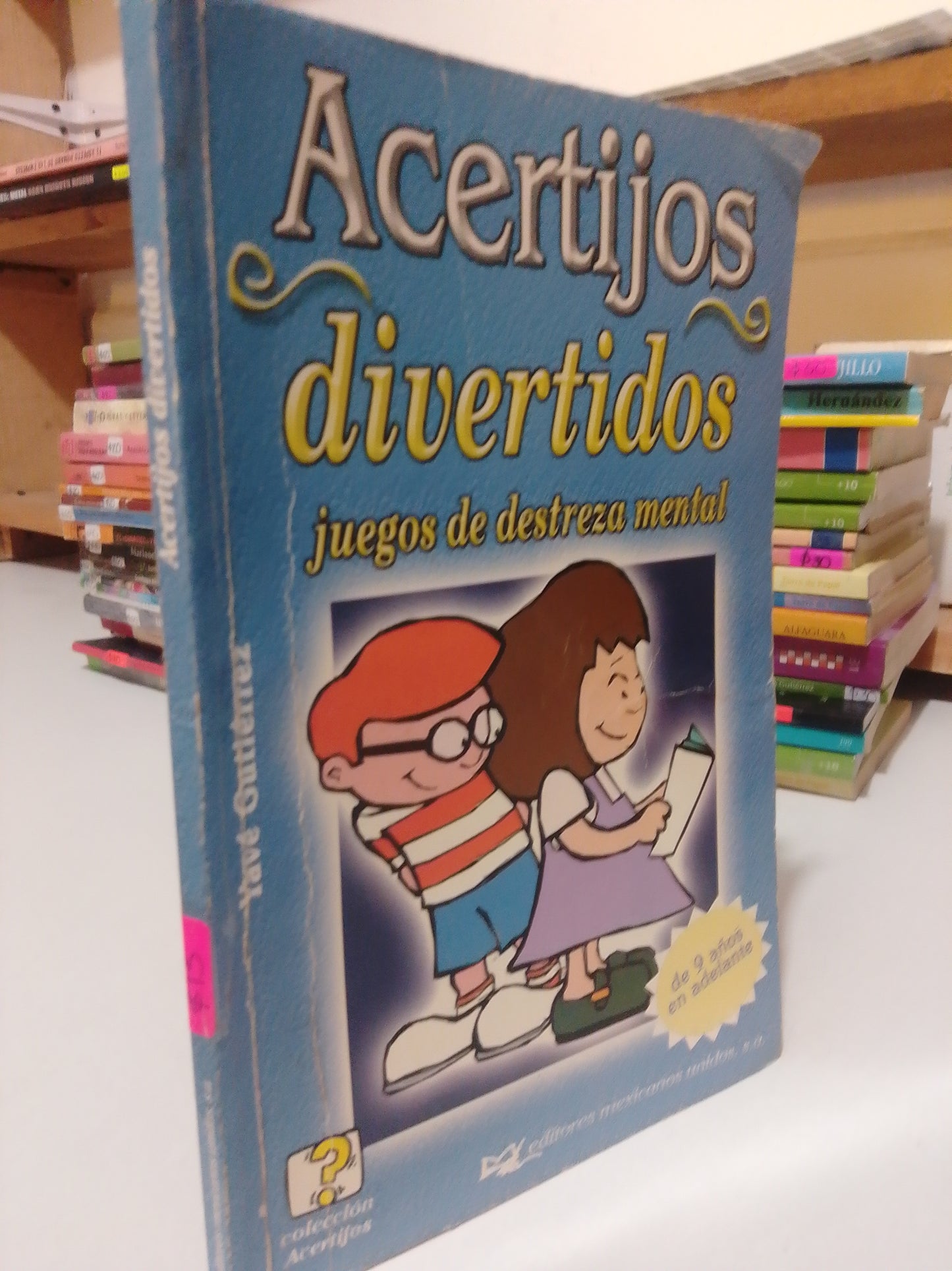 ACERTIJOS DIVERTIDOS POR YAVE GUTIERREZ USADO INFANTIL JUAREZ