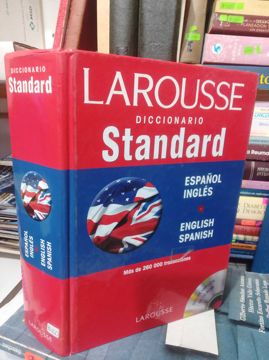 DICCIONARIO LAROUSSE STANDARD ESPAÑOL INGLES USADO EDUCACION JUAREZ