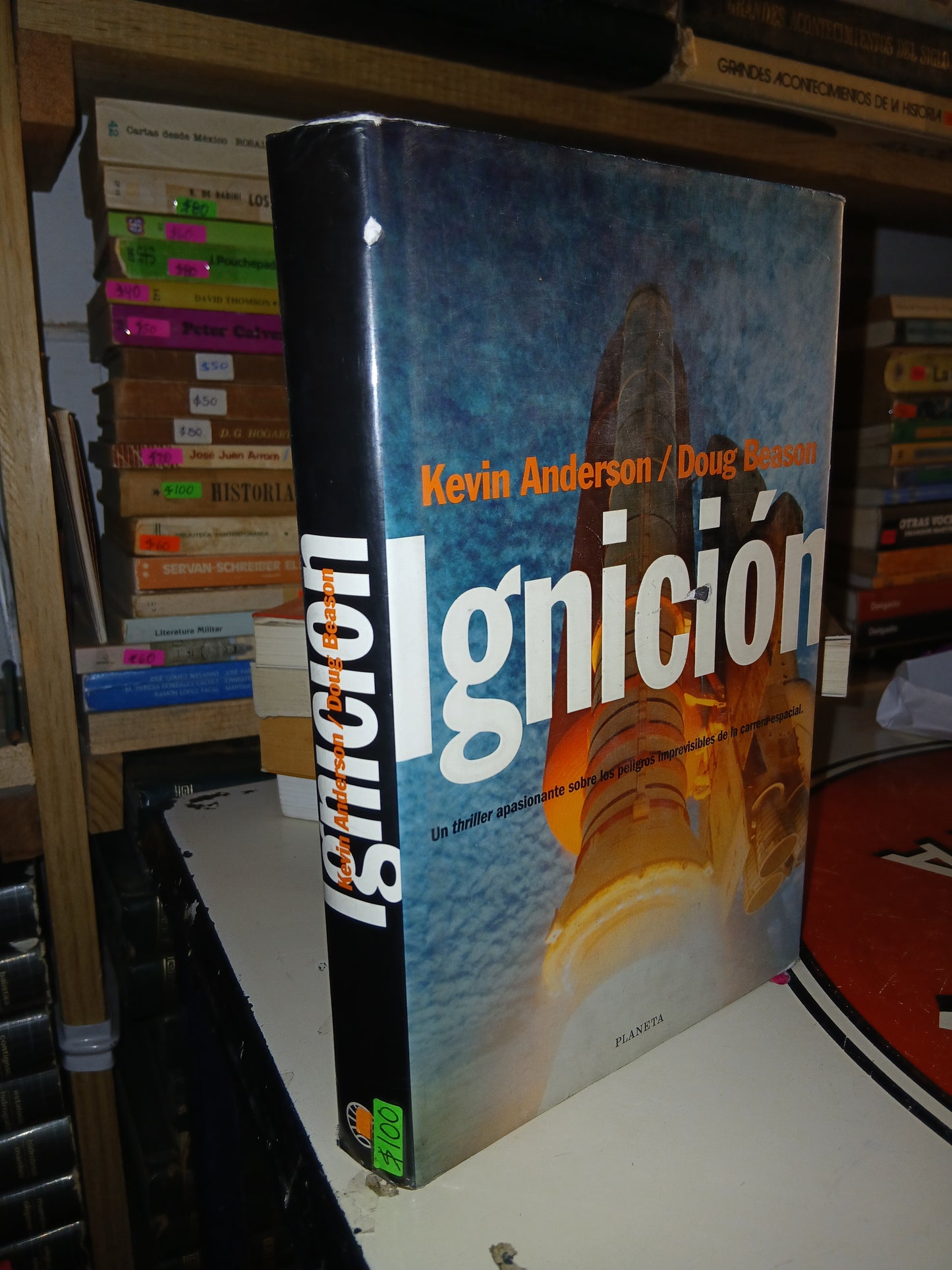 IGNICIÓN POR KEVIN ANDERSON & DOUG BEASON USADO NOVELA LITERARIO 207