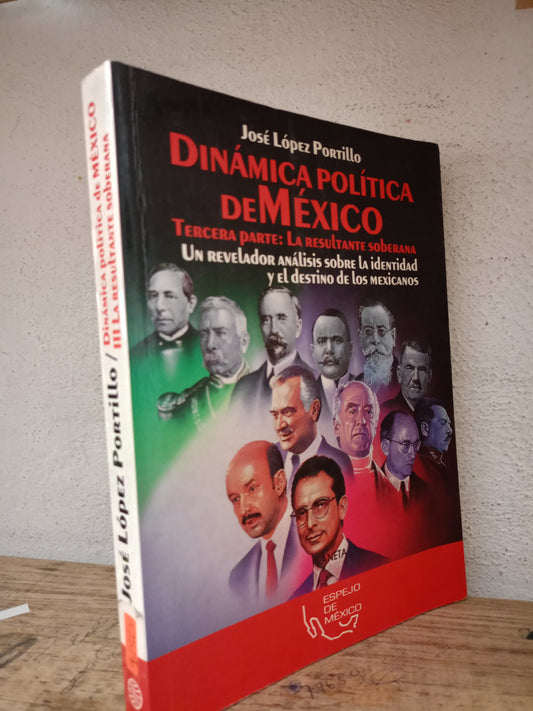 DINAMICA POLITICA DE MEXICO POR JOSE LOPEZ PORTILLO USADO POLITICA LITERARIO 305