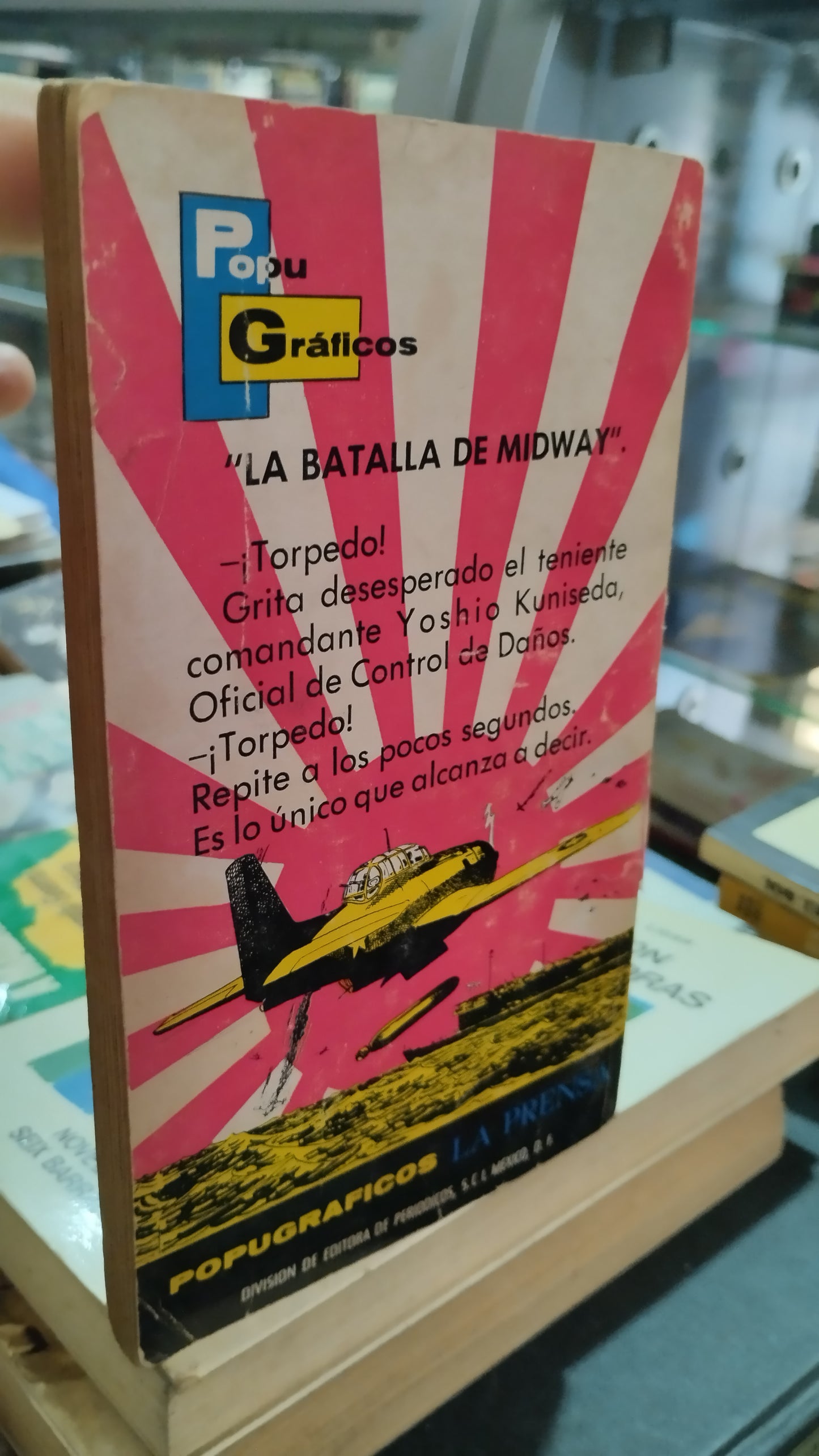 LA BATALLA DE MIDWAY POR VICTOR CEJA REYES LIBRO USADO HISTORIA ALDAMA EDITORA DE PERIODICOS SCL EN BUEN ESTADO