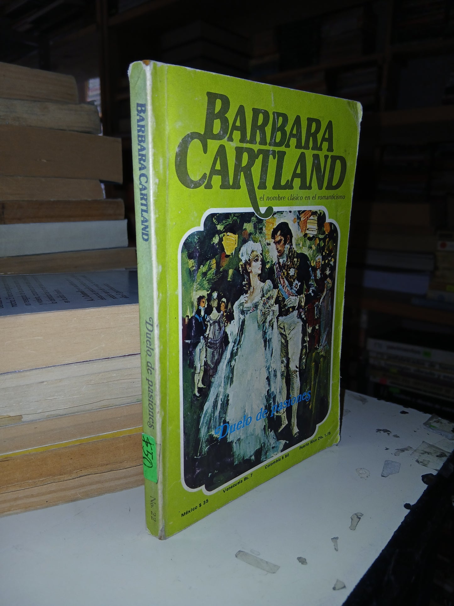 DUELO DE PASIONES POR BARBARA CARTLAND USADO NOVELA LITERARIO 207