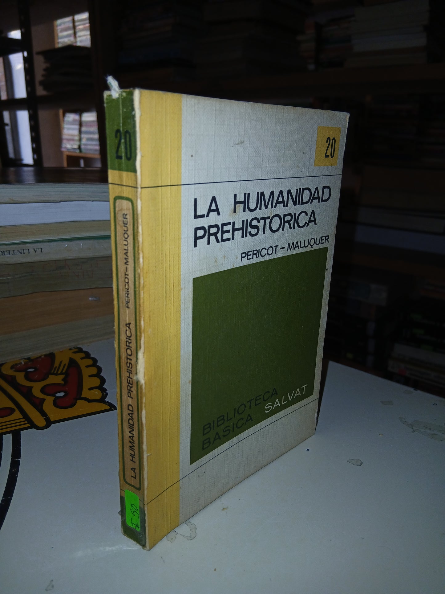 LA HUMANIDAD PREHISTÓRICA POR LUIS PERICOT Y JUAN MALUQUER DE MOTES USADO ANTROPOLOGÍA LITERARIO 207