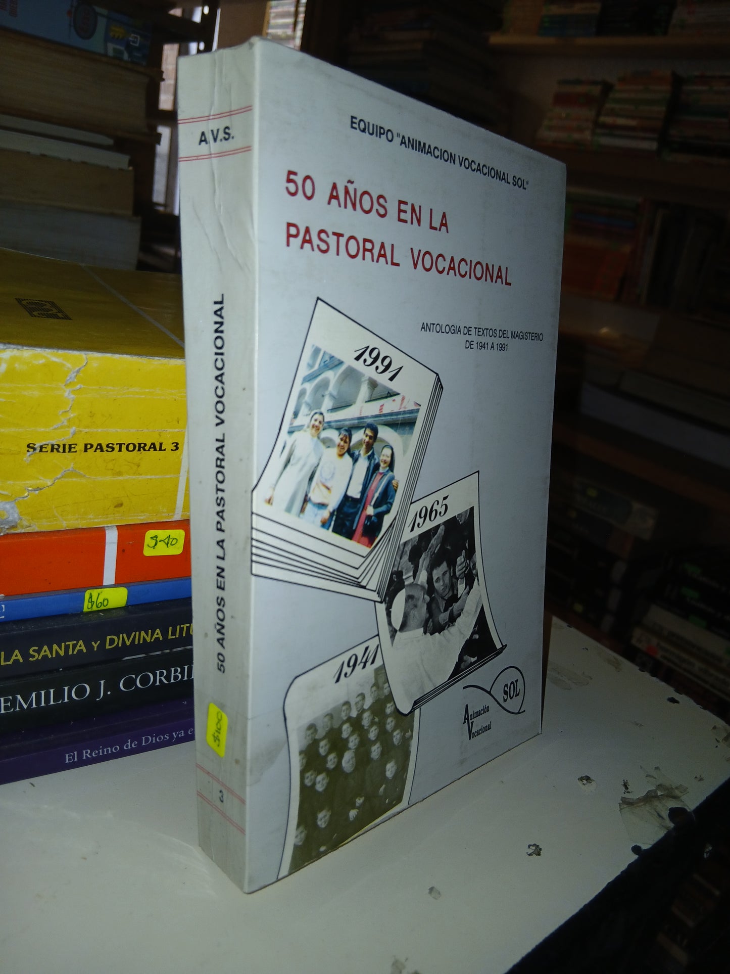 50 AÑOS EN LA PASTORAL VOCACIÓN (VARIOS AUTORES) USADO RELIGIÓN LITERARIO 207