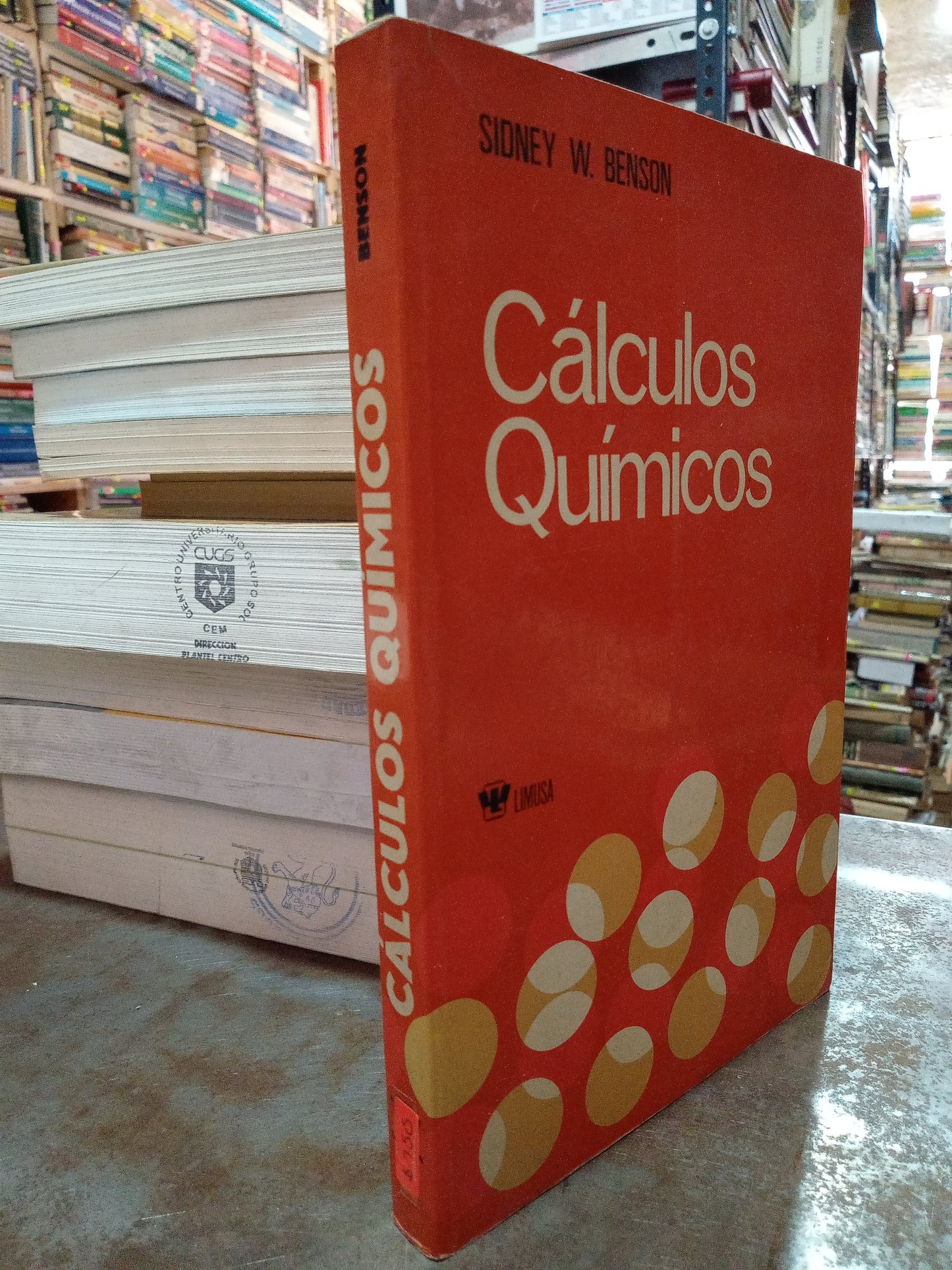 CALCULOS QUIMICOS POR SIDNEY W BENSON USADO QUIMICA ALDAMA
