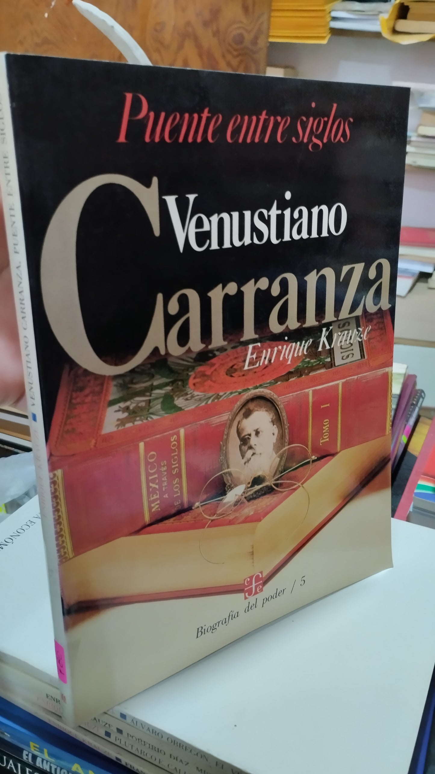 VENUSTIANO CARRANZA POR ENRIQUE KRAUZE LIBRO USADO HISTORIA ALDAMA