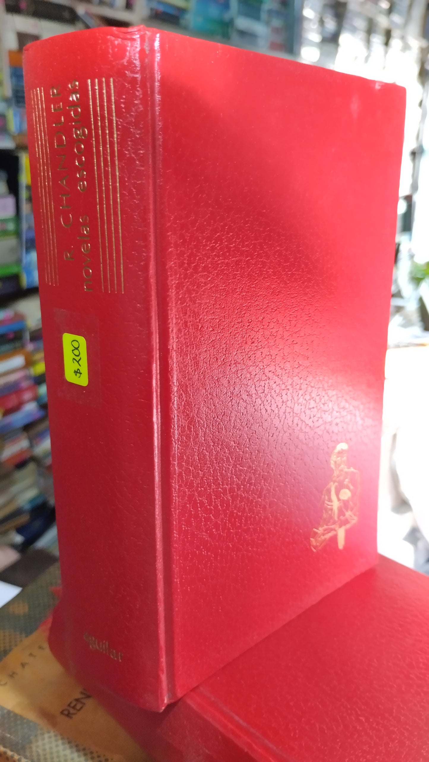 NOVELAS DEL ESCOGIDAS POR RAYMOND CHANDLER LIBRO USADO ANTIGUO ALDAMA