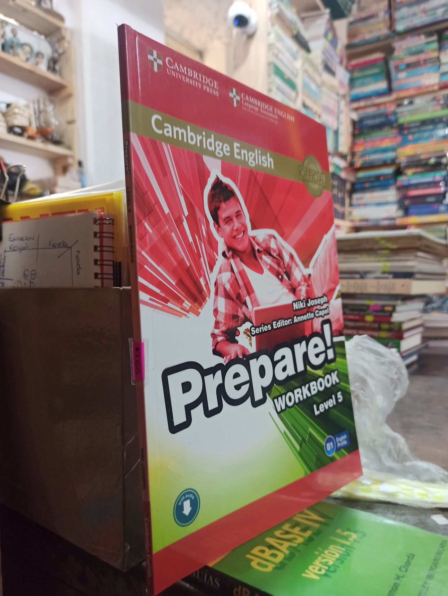 PREPARE WORKBOOK LEVEL 5 POR EDITORIAL CAMBRIDGE USADO IDIOMAS ALDAMA