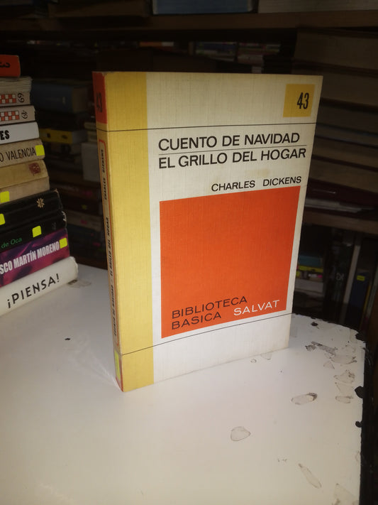 CUENTO DE NAVIDAD/EL GRILLO DEL HOGAR POR CHARLES DICKENS USADO NOVELA LITERARIO 207