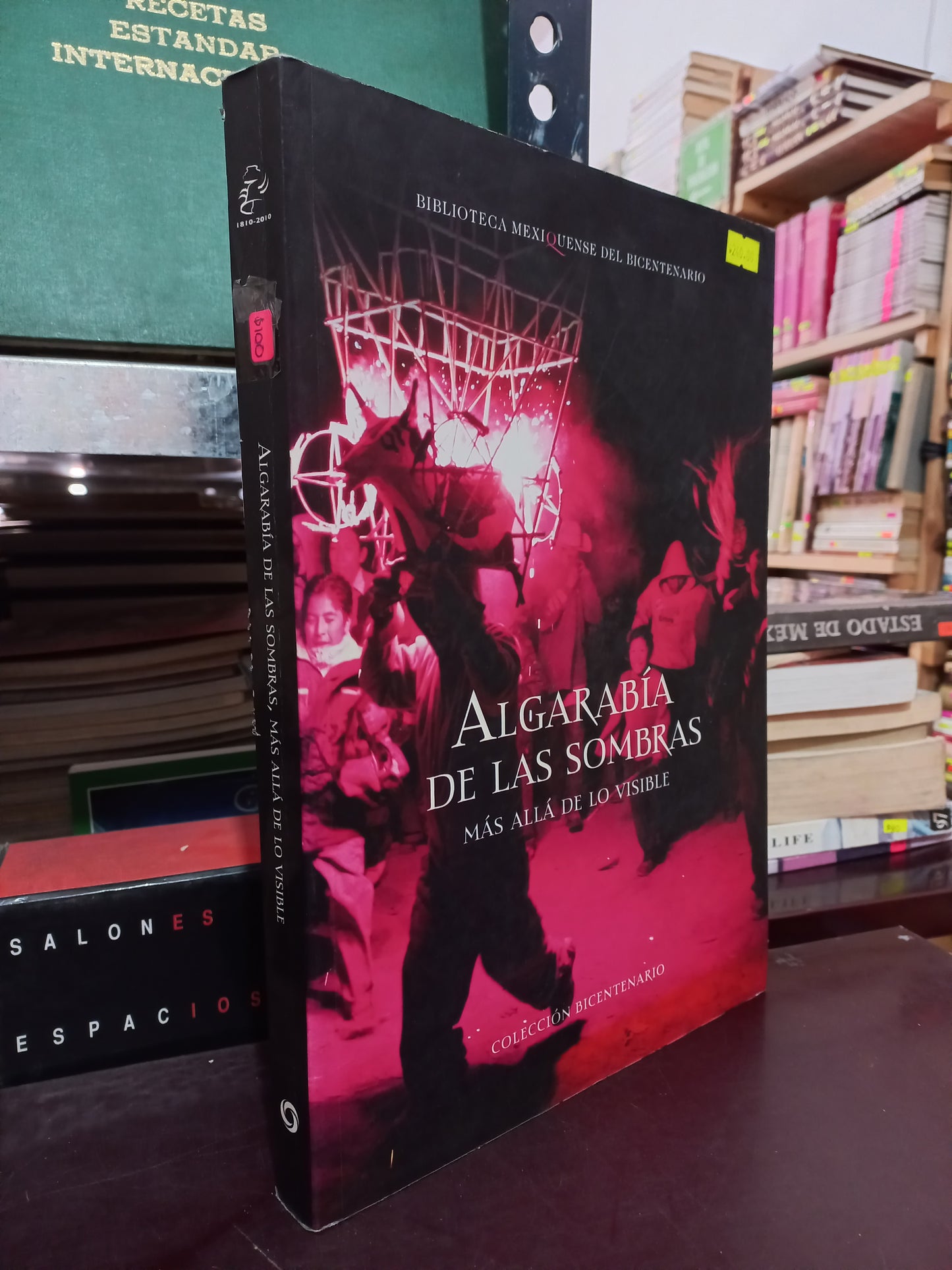 ALGARABIA DE LAS SOMBRAS MAS ALLA DE LO VISIBLE POR JORGE ORTEGA USADO ESTADO DE MEXICO LITERARIO 305