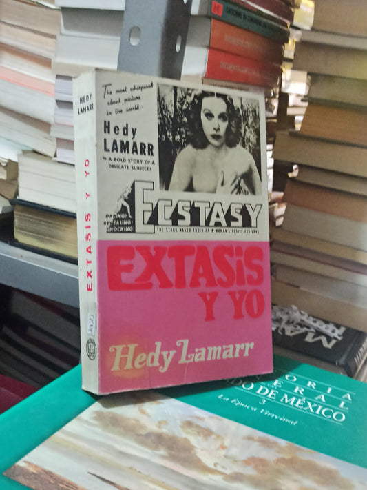 ÉXTASIS Y YO POR HEDY LAMARR USADO NOVELAS JUÁREZ