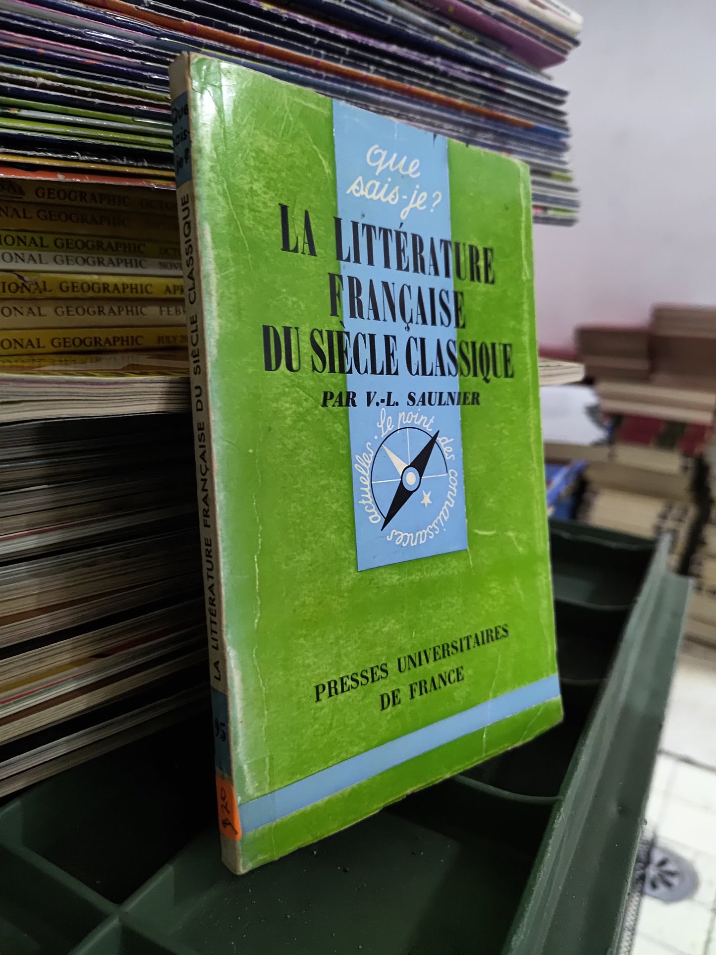 LA LITTERATURE FRANCAISE DU SIECLE CLASSIQUE POR PAR. V. L. SAULNIER USADO IDIOMAS JUAREZ 515