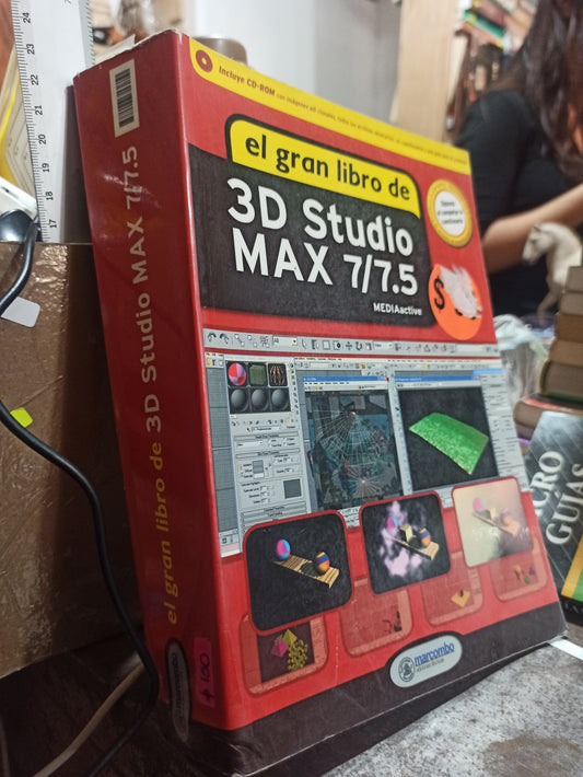 EL GRAN LIBRO DE 3D STUDIO MAX 7/7.5 POR EDITORIAL MARCOMBO USADO COMPUTACION JUÁREZ