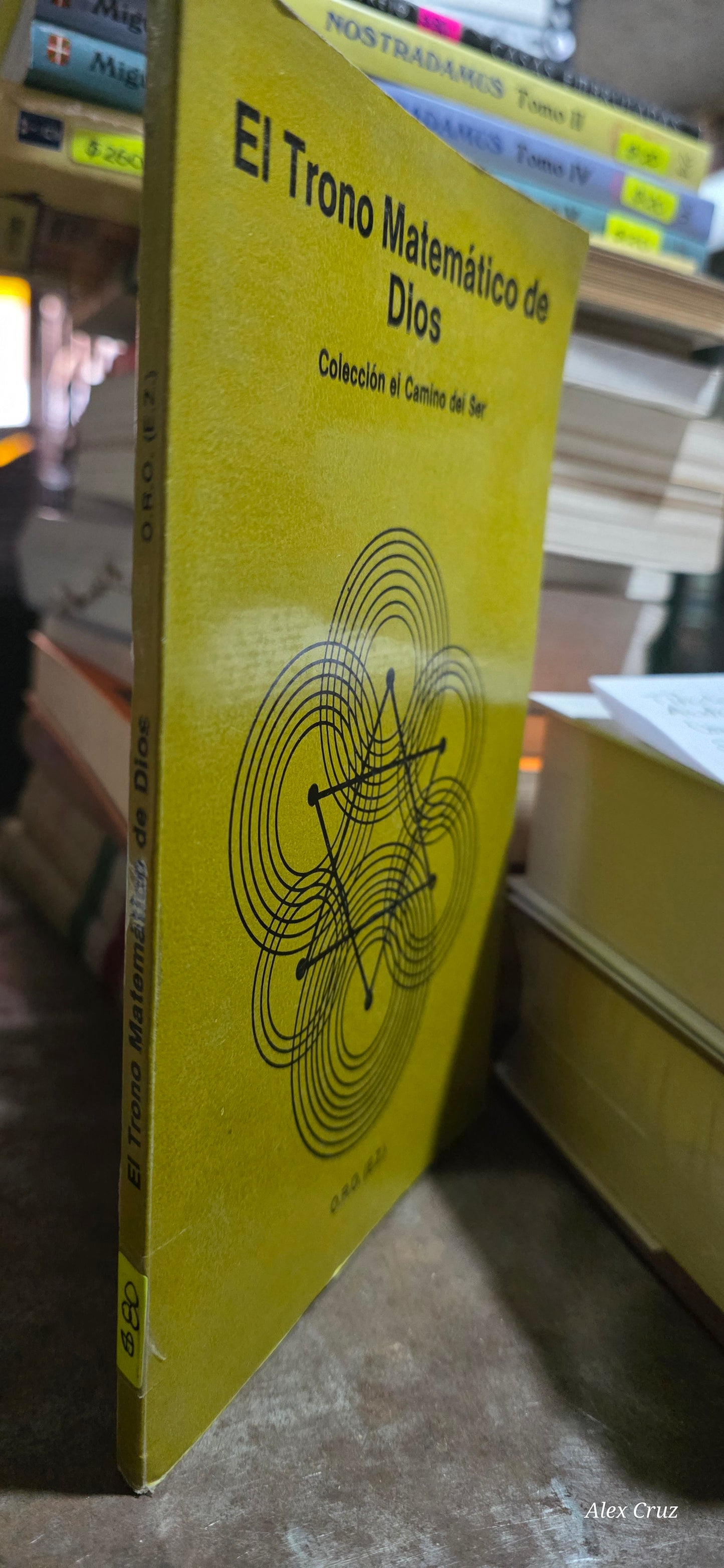 EL TRONO MATEMÁTICO DE DIOS POR GLORIA PRATS USADO ESOTERISMO ALDAMA