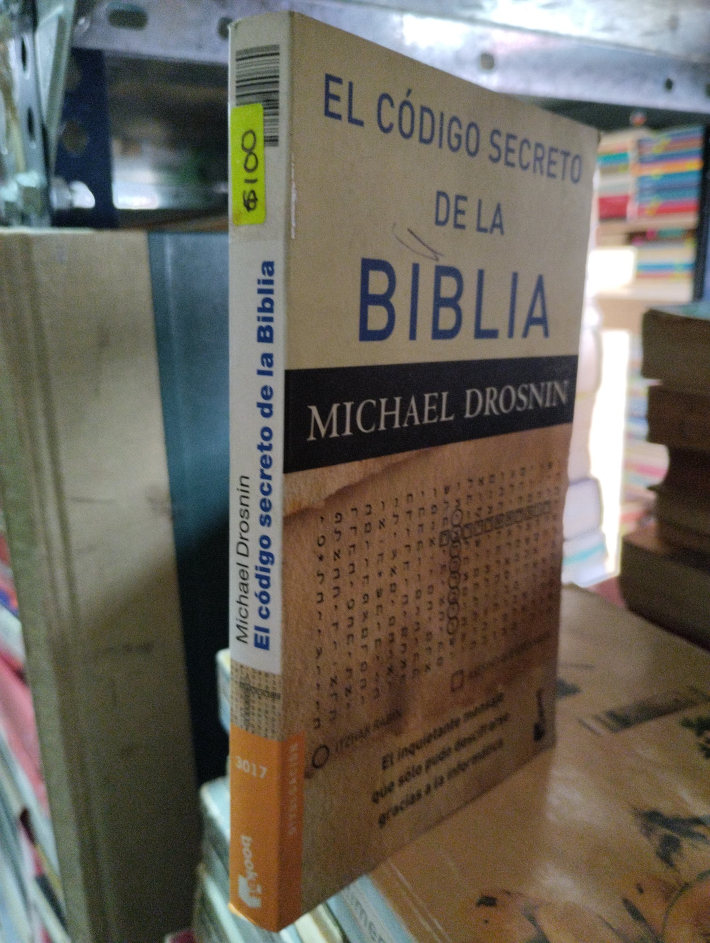 EL CÓDIGO SECRETO DE LA BIBLIA POR MICHAEL DROSNIN USADO NOVELAS ALDAMA