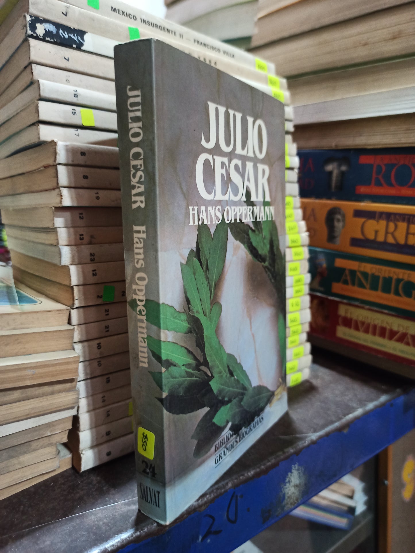 JULIO CESAR POR HANS OPPERMAN USADO HISTORIA ALDAMA