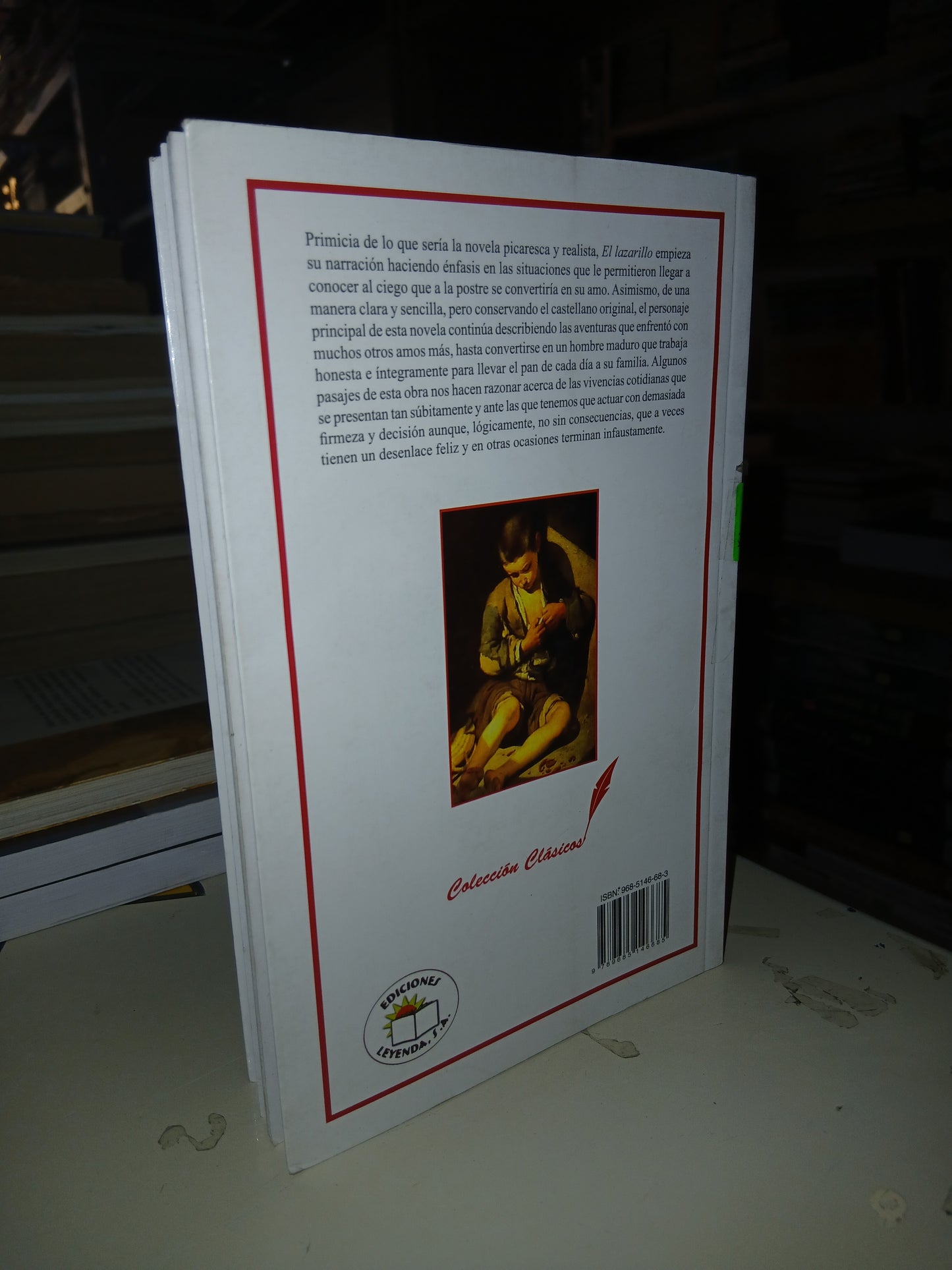 EL LAZARILLO DE TORMES ANÓNIMO USADO NOVELA LITERARIO 207