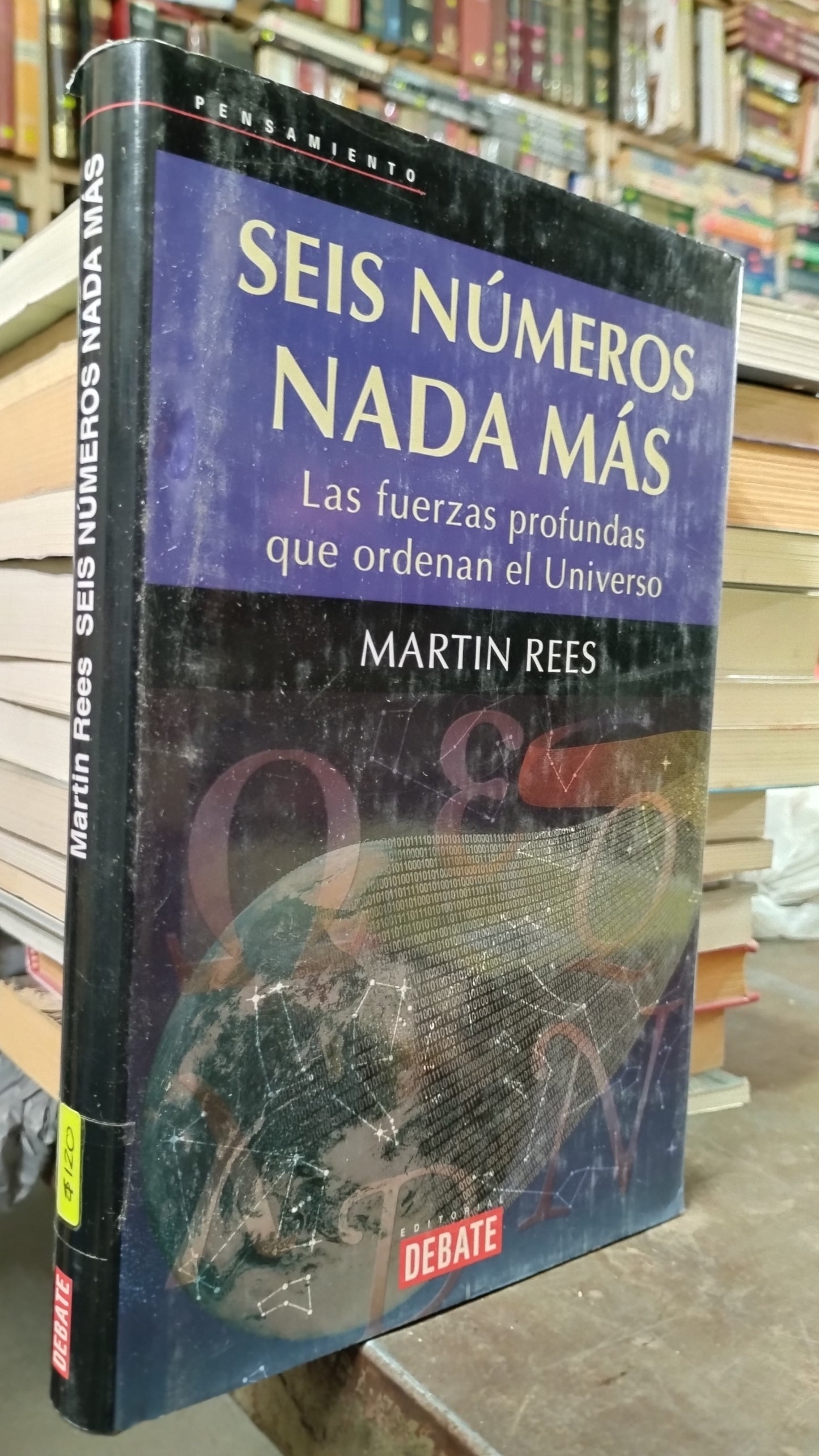 SEIS NUMEROS NADA MAS POR MARTIN REES LIBRO USADO CIENCIA ALDAMA