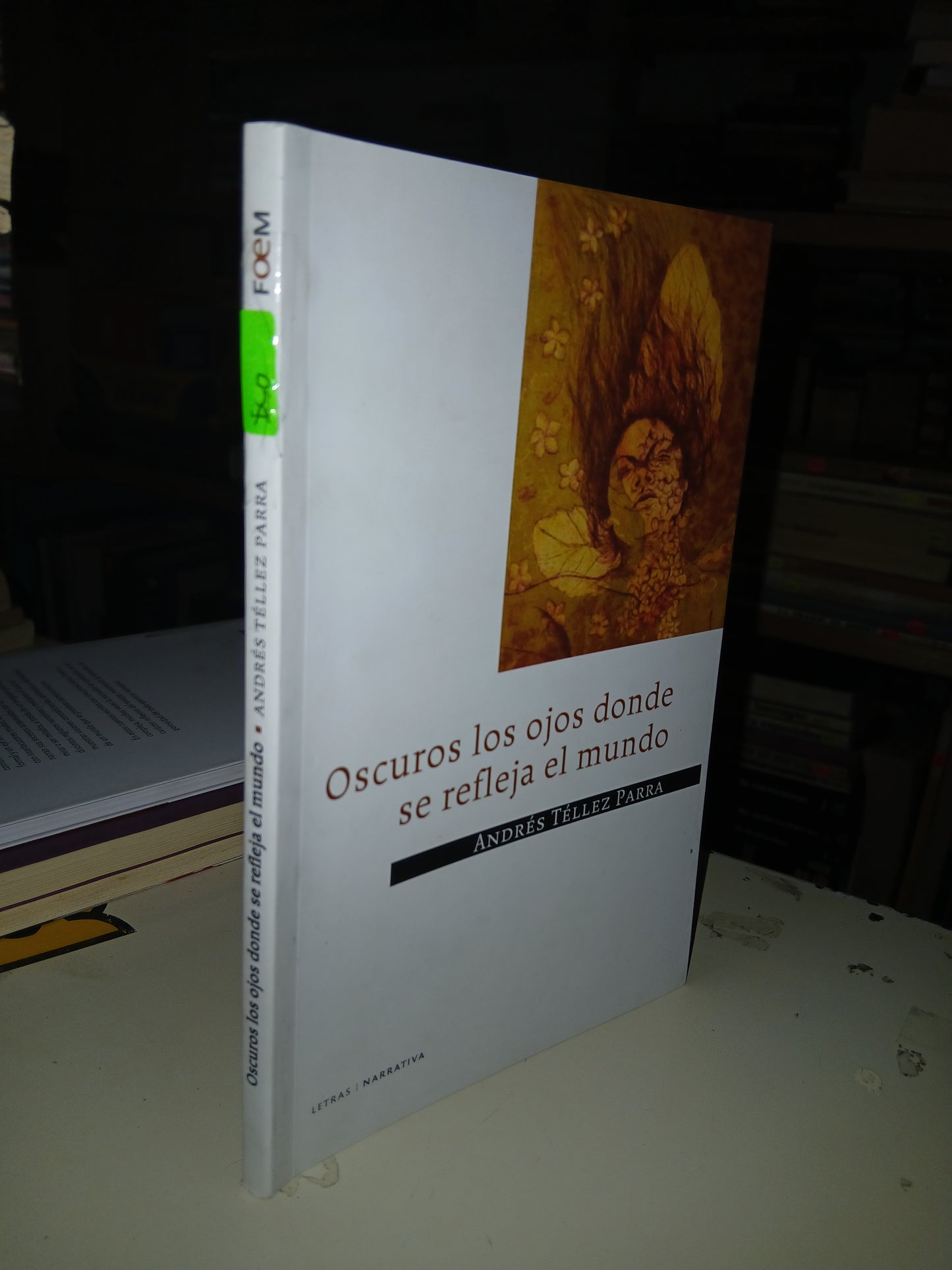 OSCUROS LOS OJOS DONDE SE REFLEJA EL MUNDO USADO ANTOLOGÍA LITERARIO 207