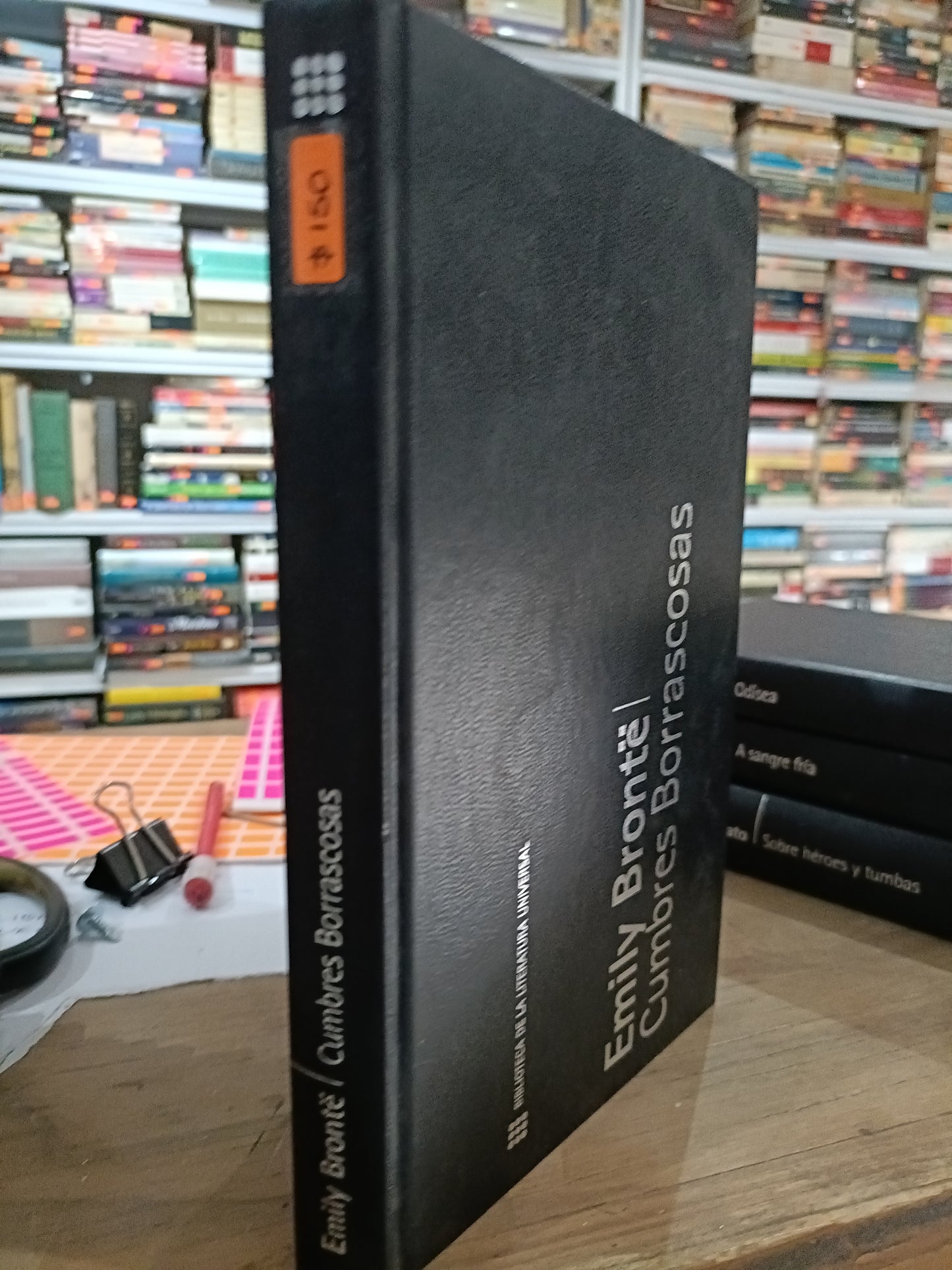 CUMBRES BORRASCAS POR EMILY BRONTE USADO NOVELA JUAREZ 515