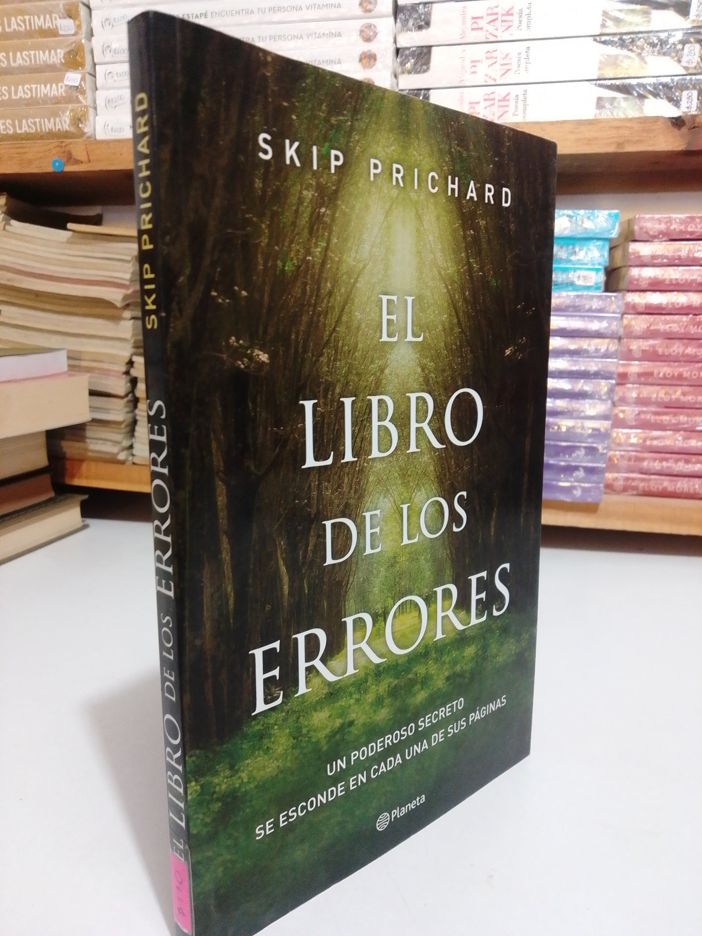 EL LIBRO DE LOS ERRORES POR SKIP PRICHARD USADO NOVELA JUAREZ