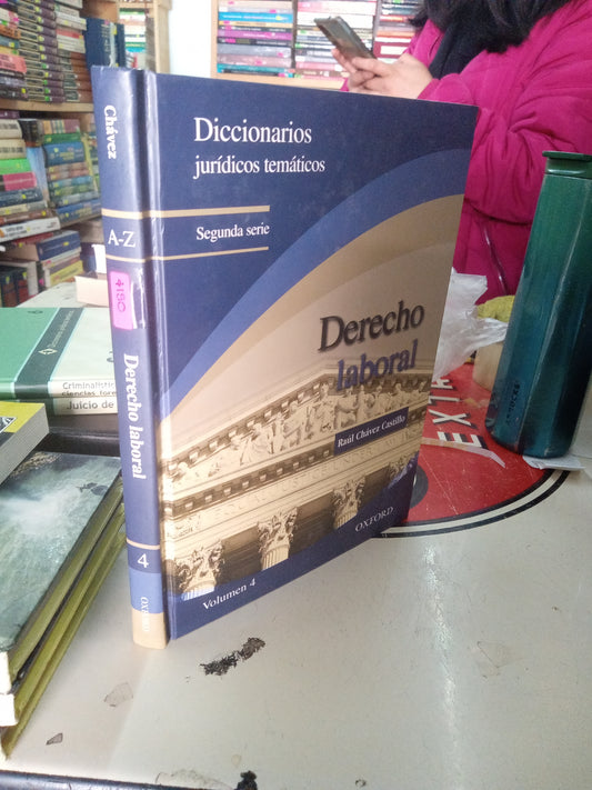 DERECHO LABORAL POR RAUL CHAVEZ CASTILLO USADO DERECHO LITERARIO 207