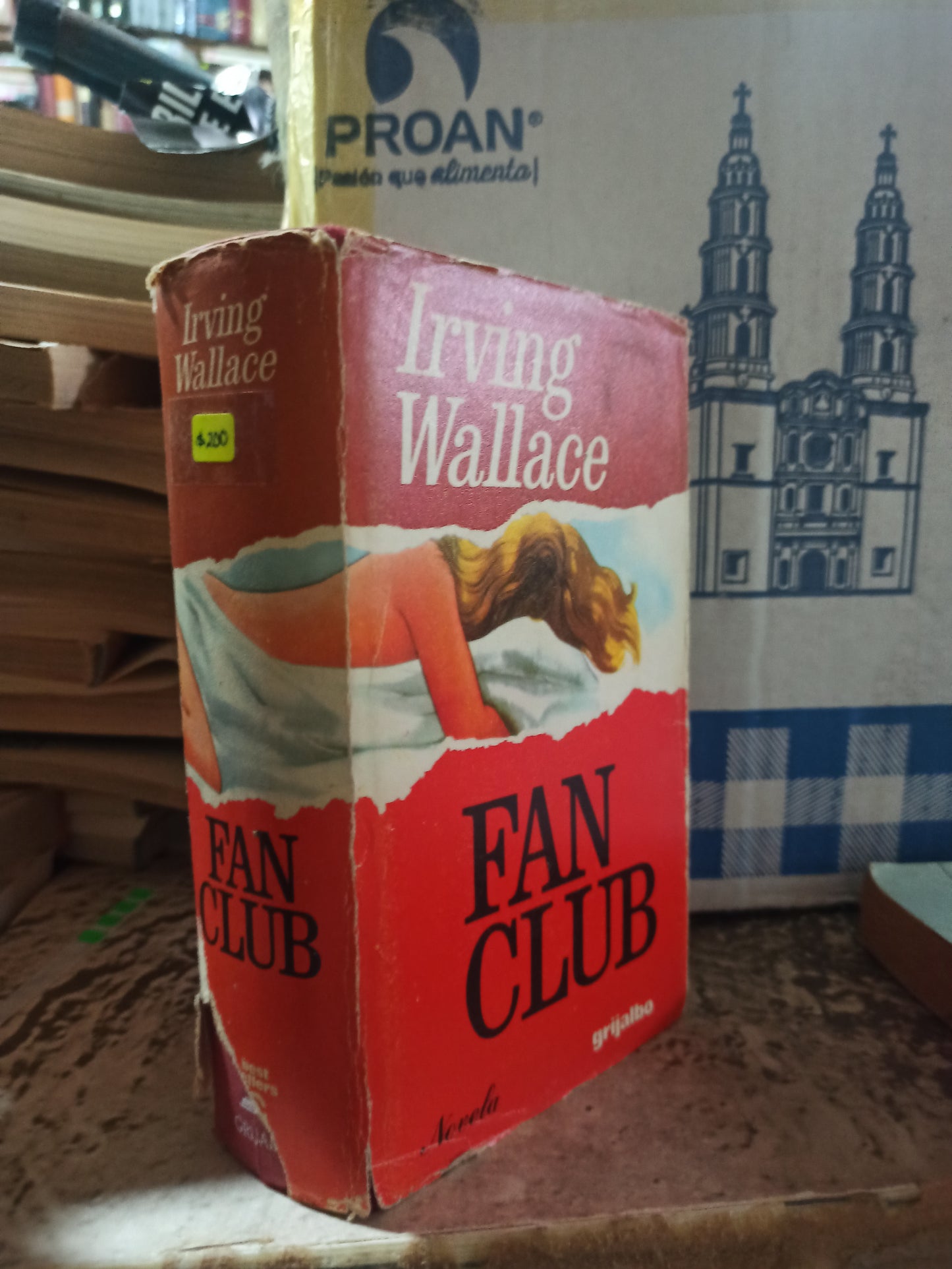 FAN CLUB POR IRVING WALLACE USADO ANTIGUOS ALDAMA