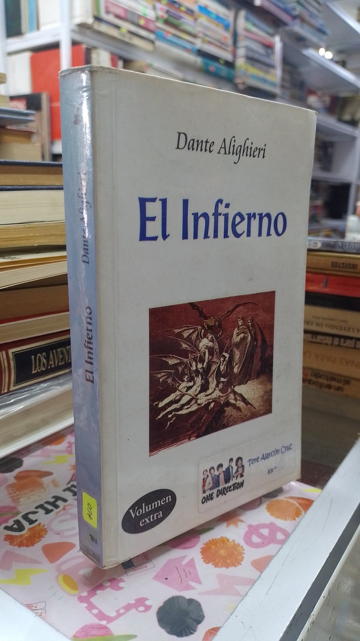 EL INFIERNO POR DANTE ALIGHIERI USADO NOVELA INSTITUTO LITERATIO 207