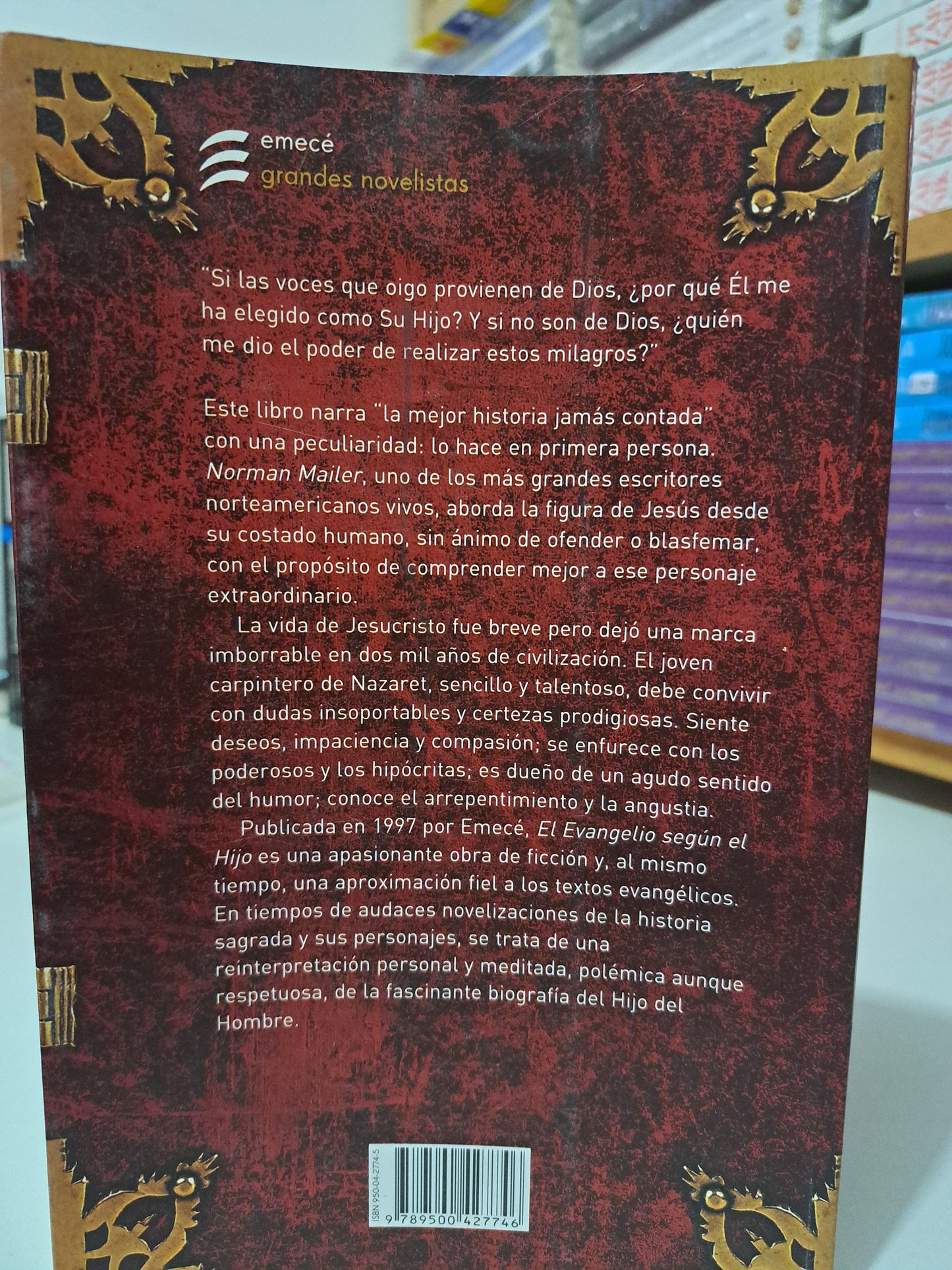 EL EVANGELIO SEGÚN EL HIJO NORMAN MAILER USADO NOVELA JUÁREZ