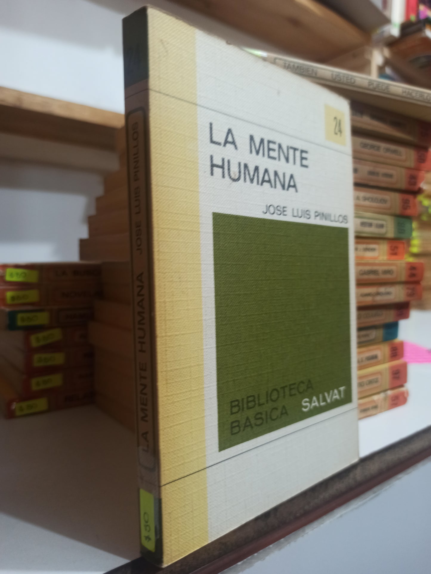 LA MENTE HUMANA POR JOSE LUIS PINILLOS USADO NOVELAS JUÁREZ