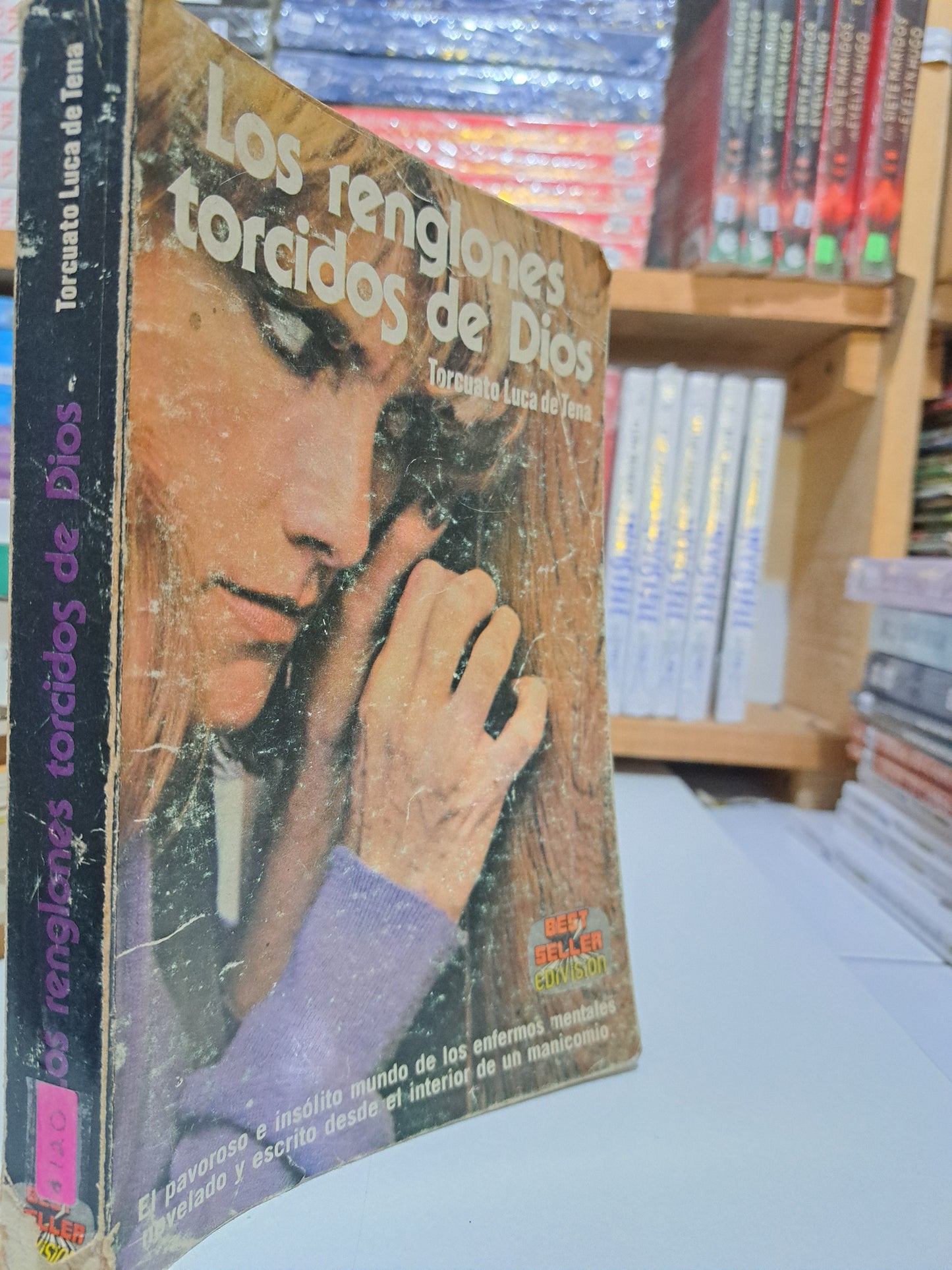 LOS RENGLONES TORCIDOS DE DIOS TORCUATO LUCA DE TENA USADO NOVELA JUÁREZ