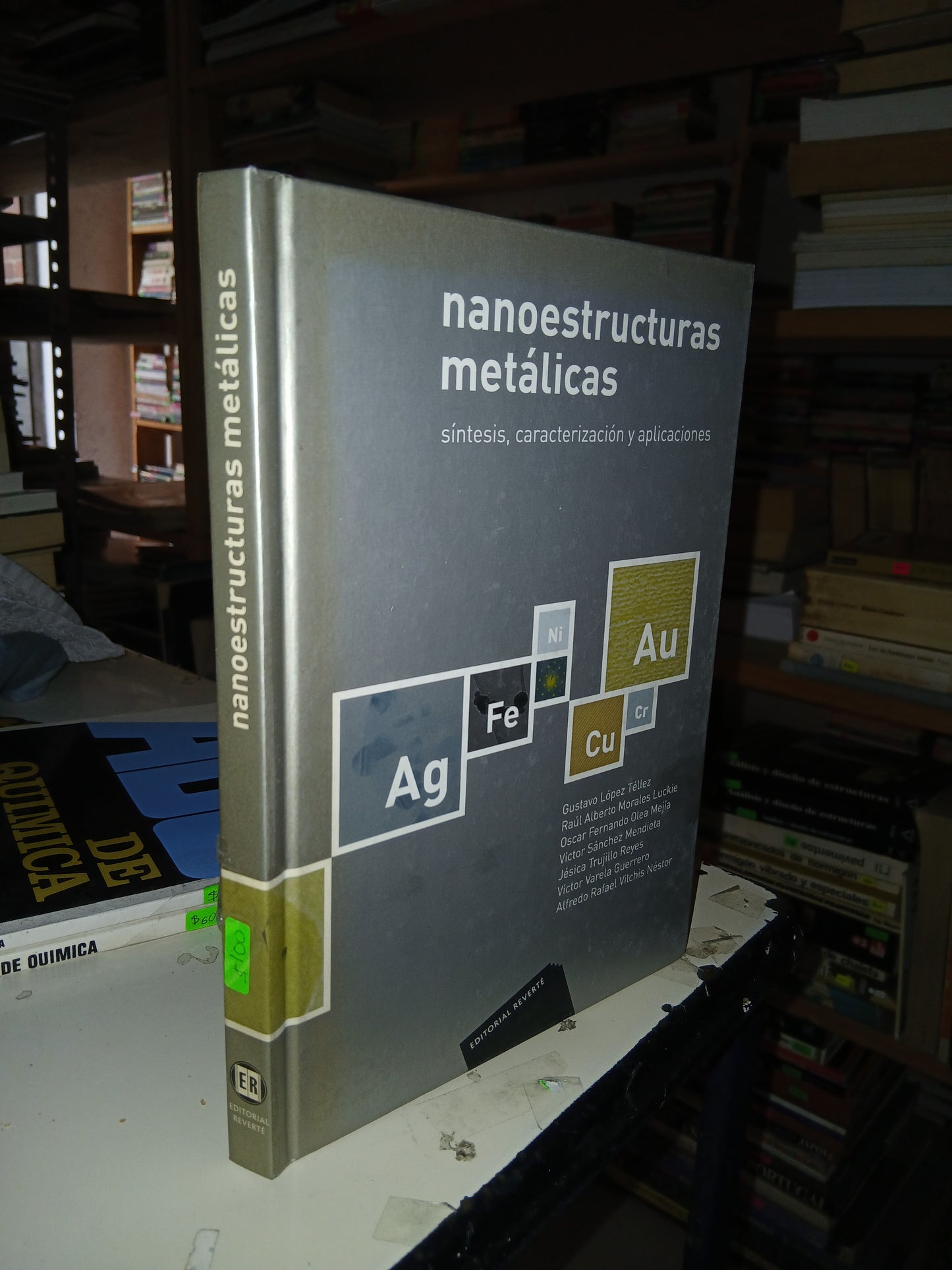 NANOESTRUCTURAS METÁLICAS (VARIOS AUTORES) USADO QUÍMICA LITERARIO 207