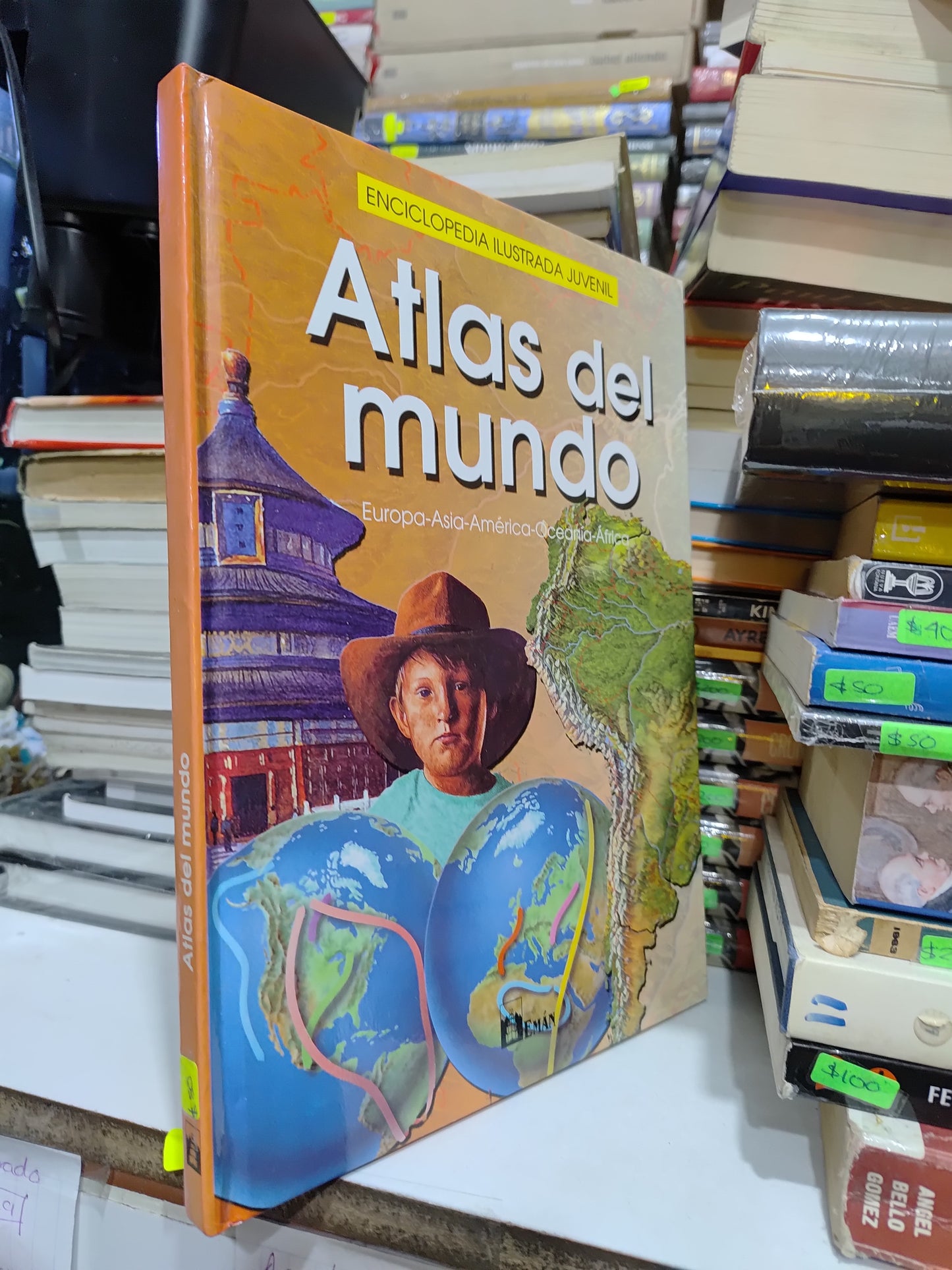 ATLAS DEL MUNDO POR EDITORIAL EMAN USADO INFANTILES JUAREZ 507