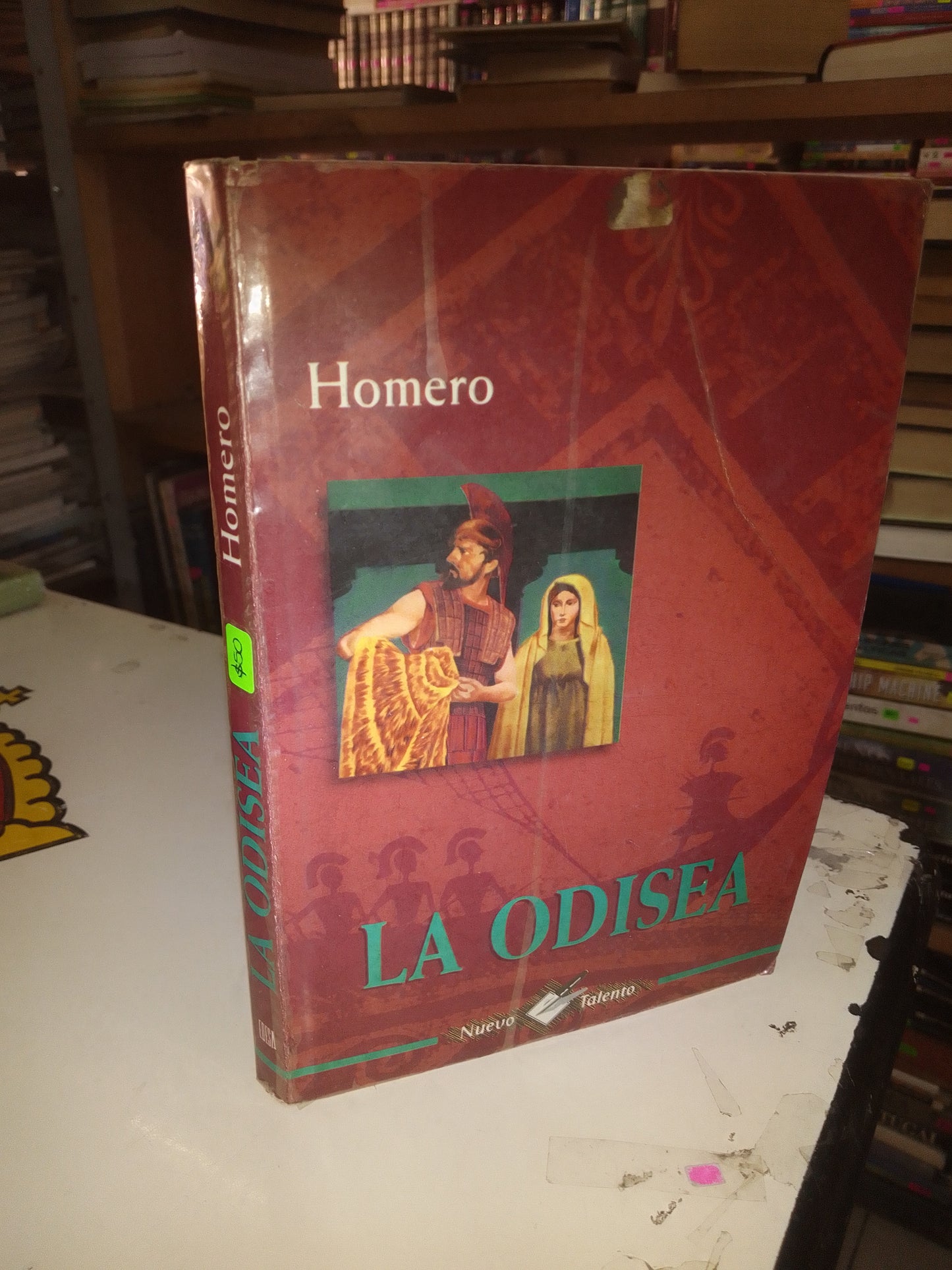 LA ODISEA POR HOMERO USADO NOVELA LITERARIO 207