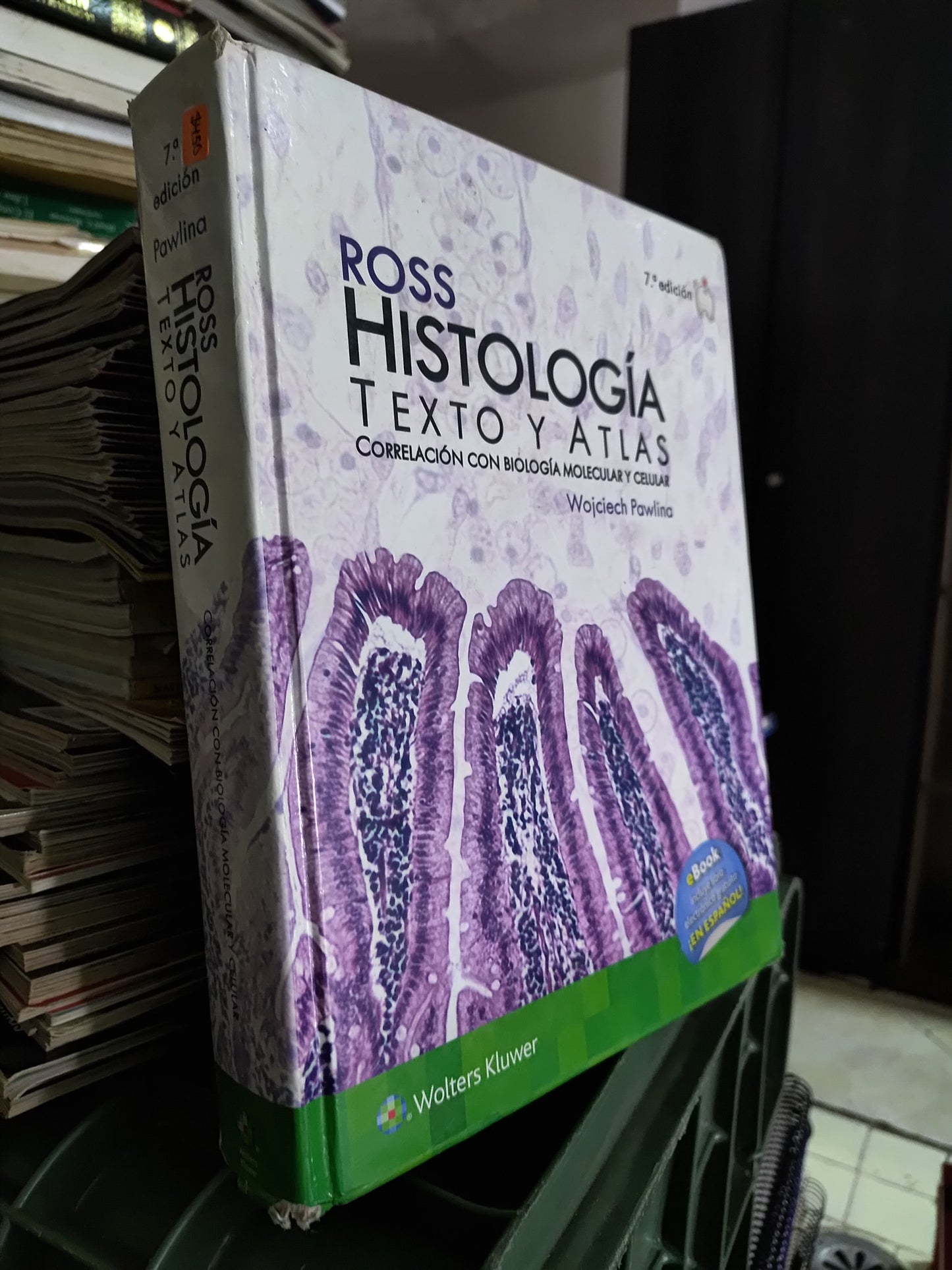 HISTOLOGIA TEXTO Y ATLAS POR ROSS USADO SALUD JUAREZ 515