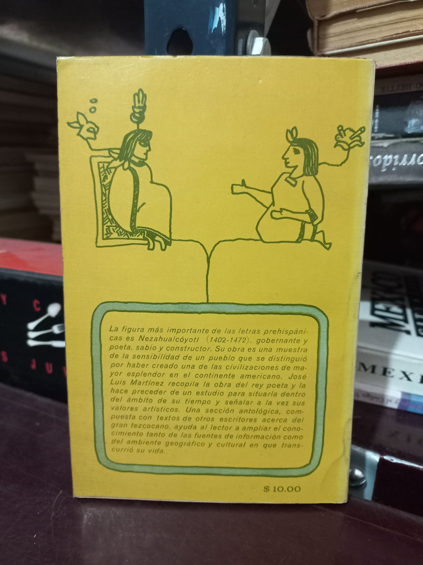NEZAHUALCOYOTL POR JOSE LUIS MARTINEZ USADO HISTORIA LITERARIO 305